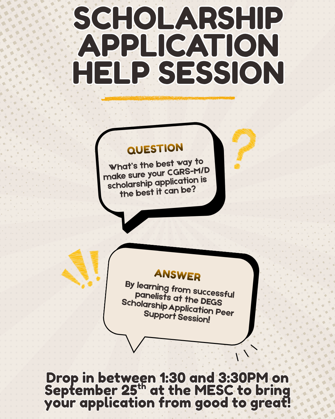 CGRS-D &amp; CGRS-M Peer Support Session