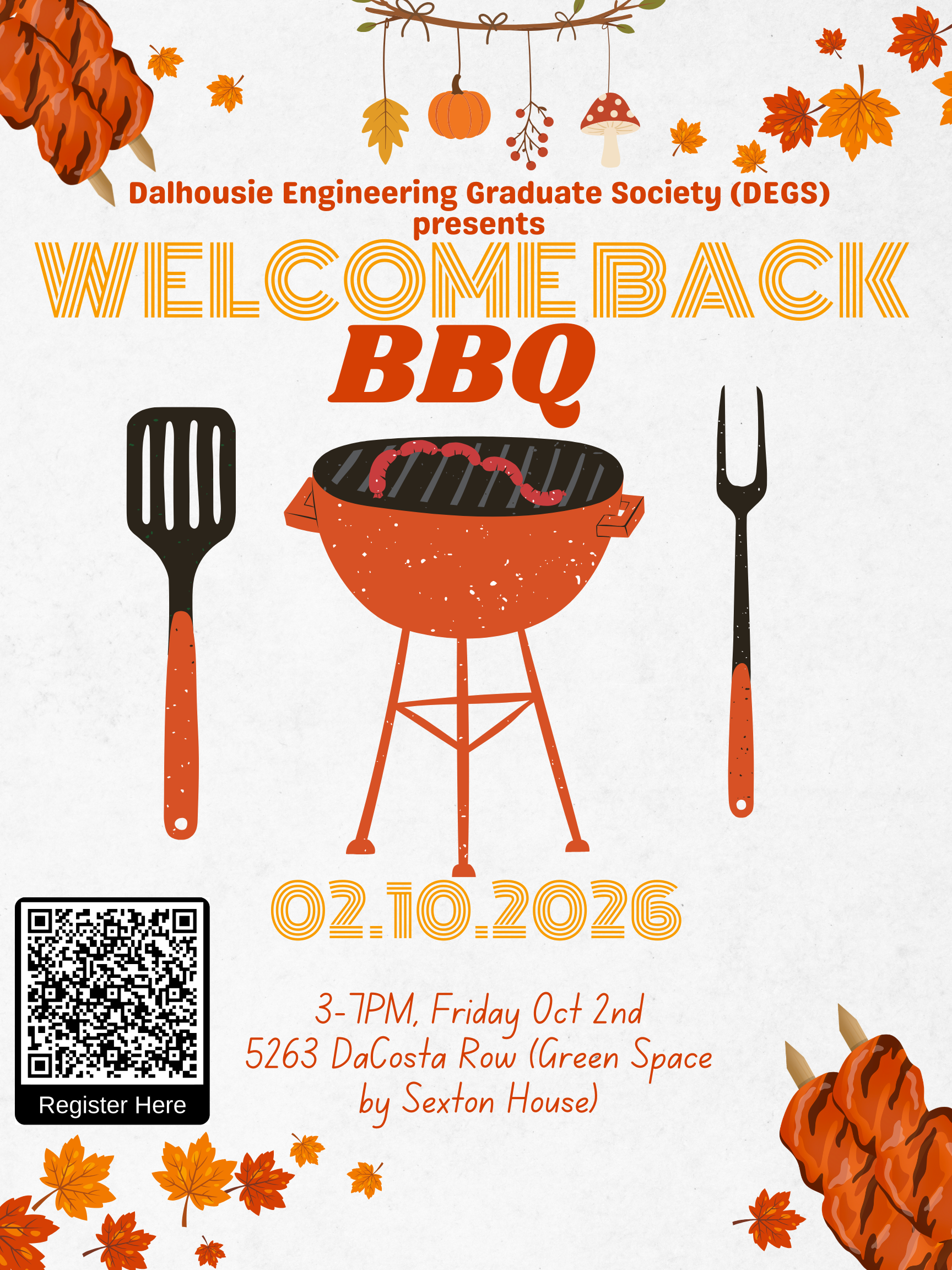 2026 DEGS Welcome Back Barbecue