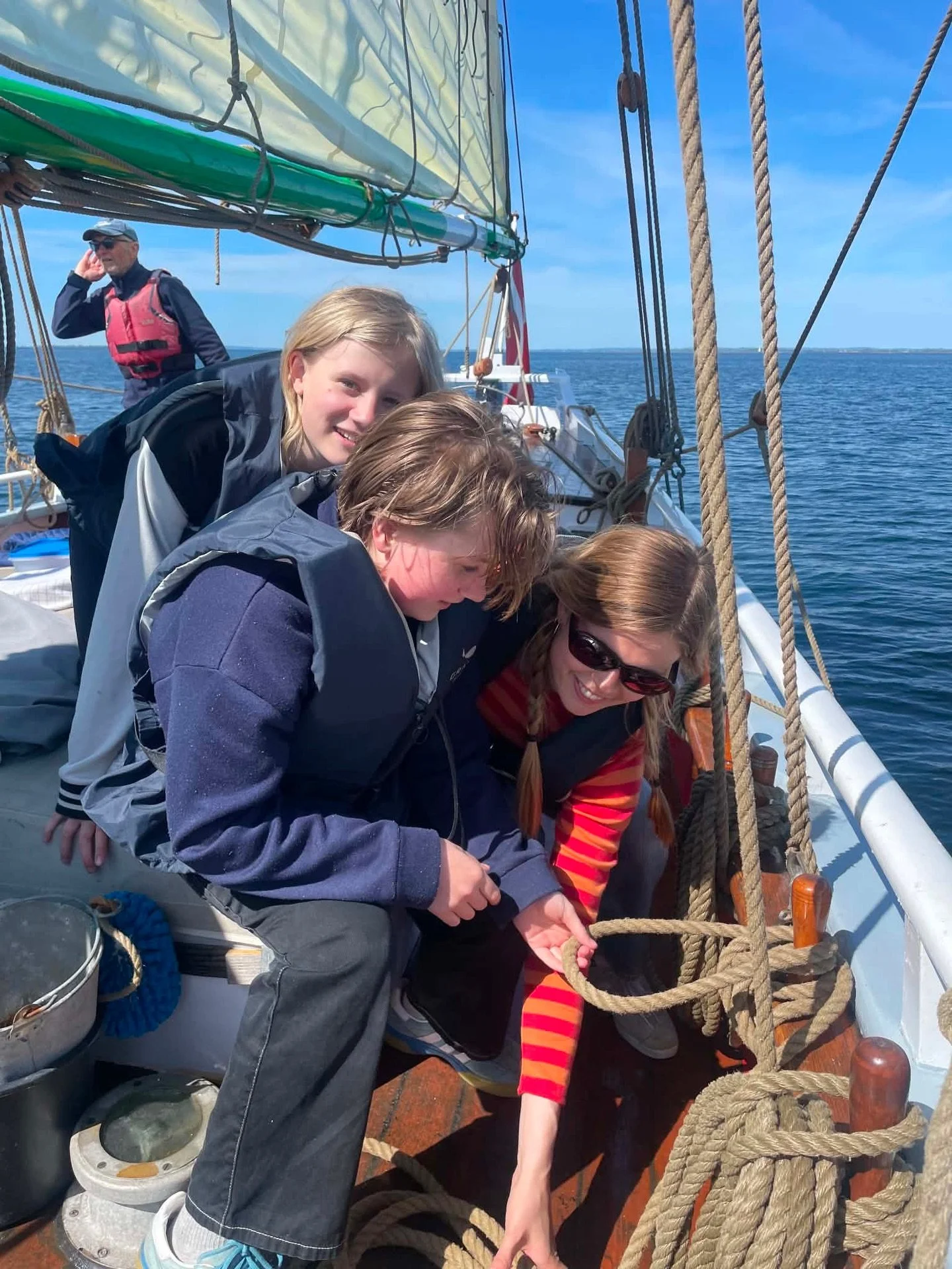 Vimplen blev idag luftet i det Sydfynske &Oslash;hav🌱⚓️