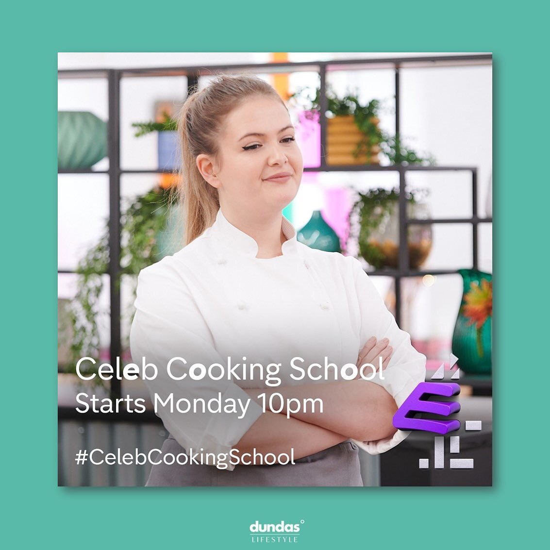 Tonight, 10pm on @e4grams catch @poppy_cooks in the brand new series of #CelebCookingSchool! 🥂😎🤍🙏🏽🤩🧑🏽&zwj;🍳⏲