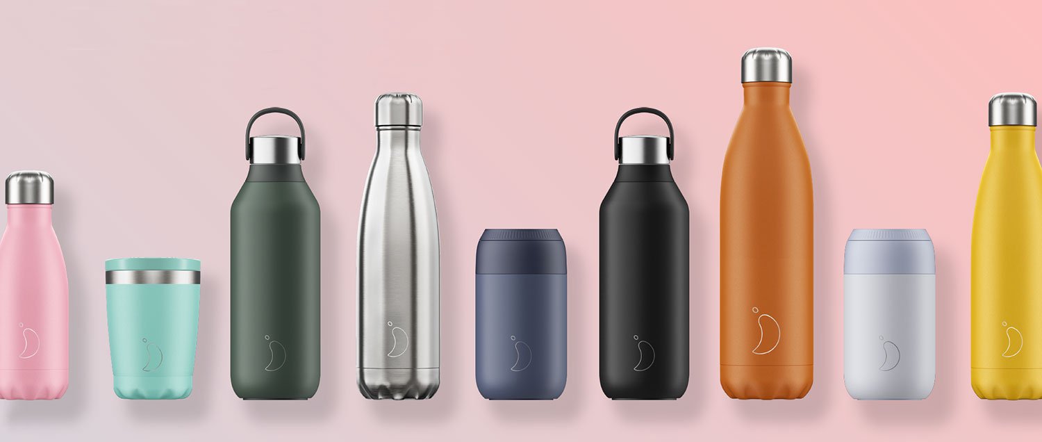 Chilly's Water Bottle, Stainless Steel and Reusable