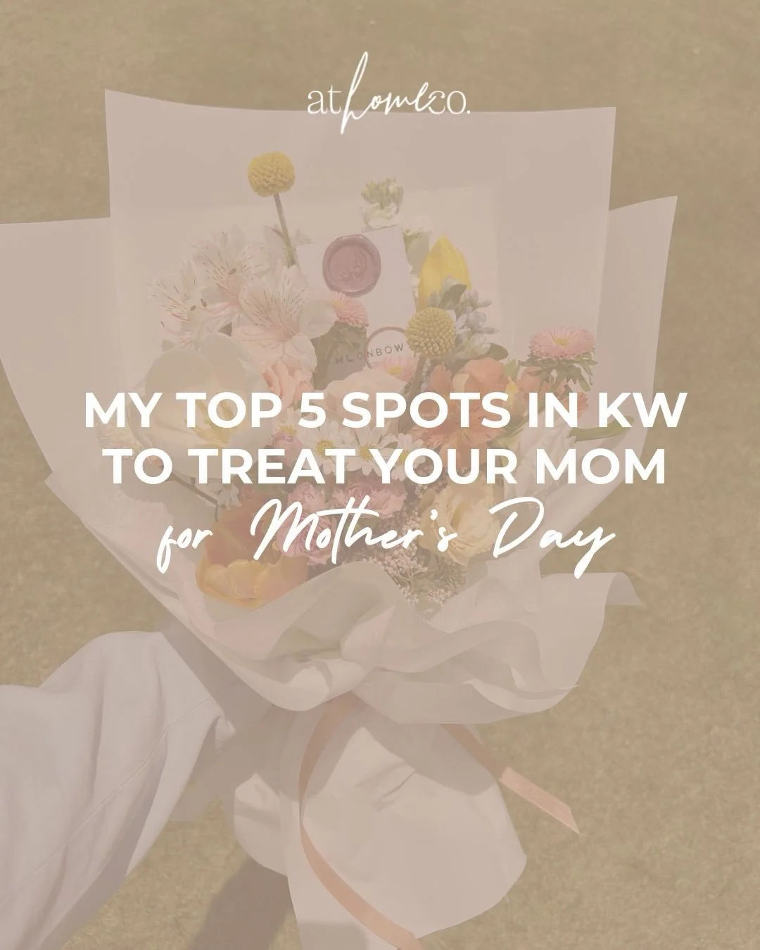 What&rsquo;s your favourite spot to treat the mom in your life in the KW Region? 👩💅🫶🏼