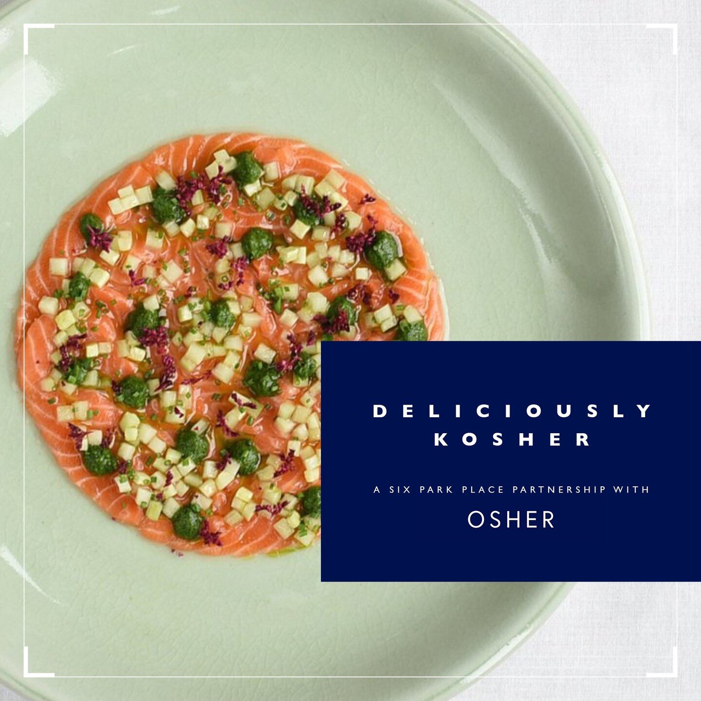 May we introduce you to @osherlondon. 

Incredible kosher event catering @sixparkplace, OSHER meaning joyfulness in Hebrew.

The team led by @markjankel, teamed with Charlotte Selbie, create bespoke menus and events. Every opportunity is taken to wow