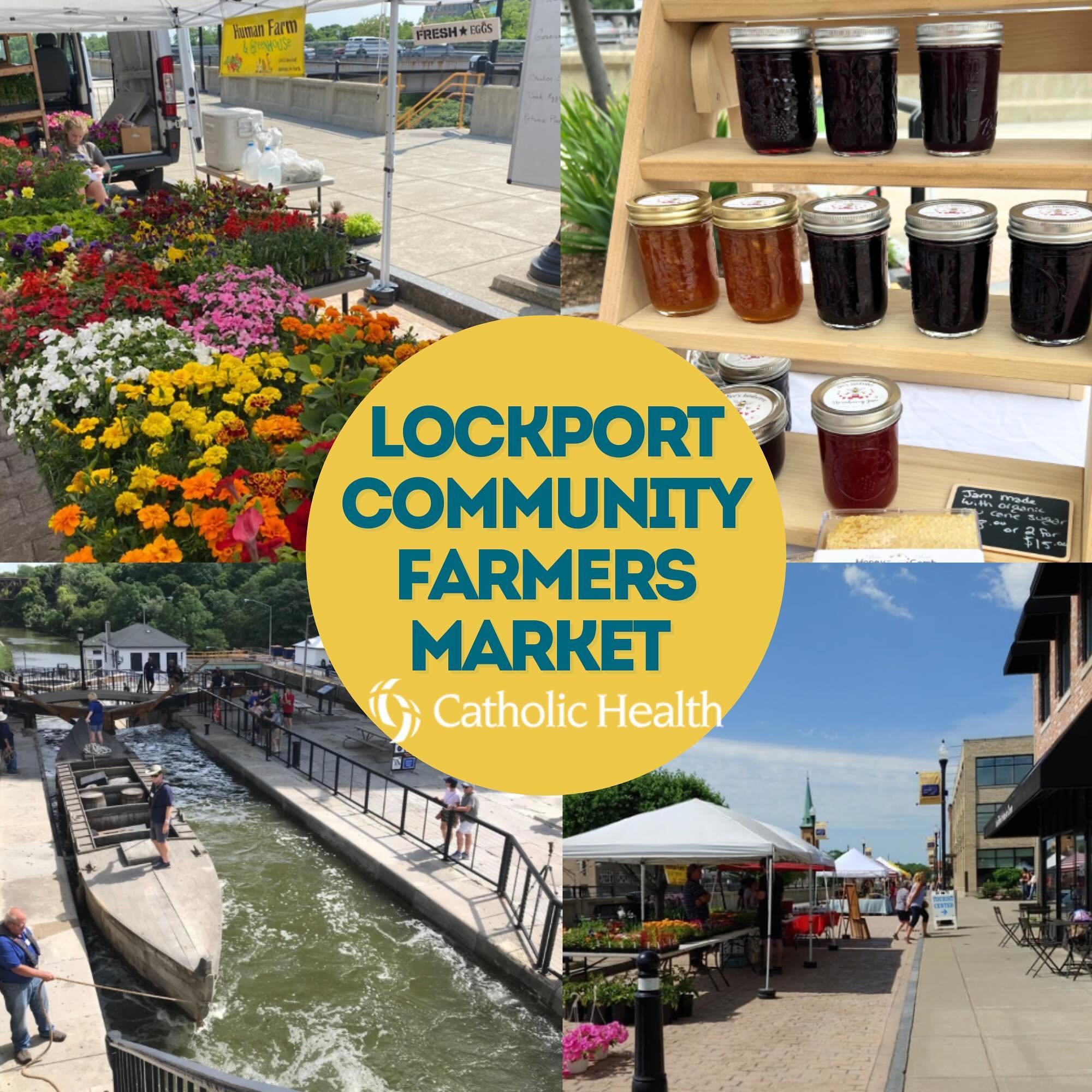 Stop on by the Lockport Community Farmers Market on Saturday, May 18th from 9am to 2pm at 69 Canal Street as we celebrate the first outdoor market of the 2024 season! Attendees can enjoy:

🌸 Produce, meats, flowers, &amp; more from our incredible lo
