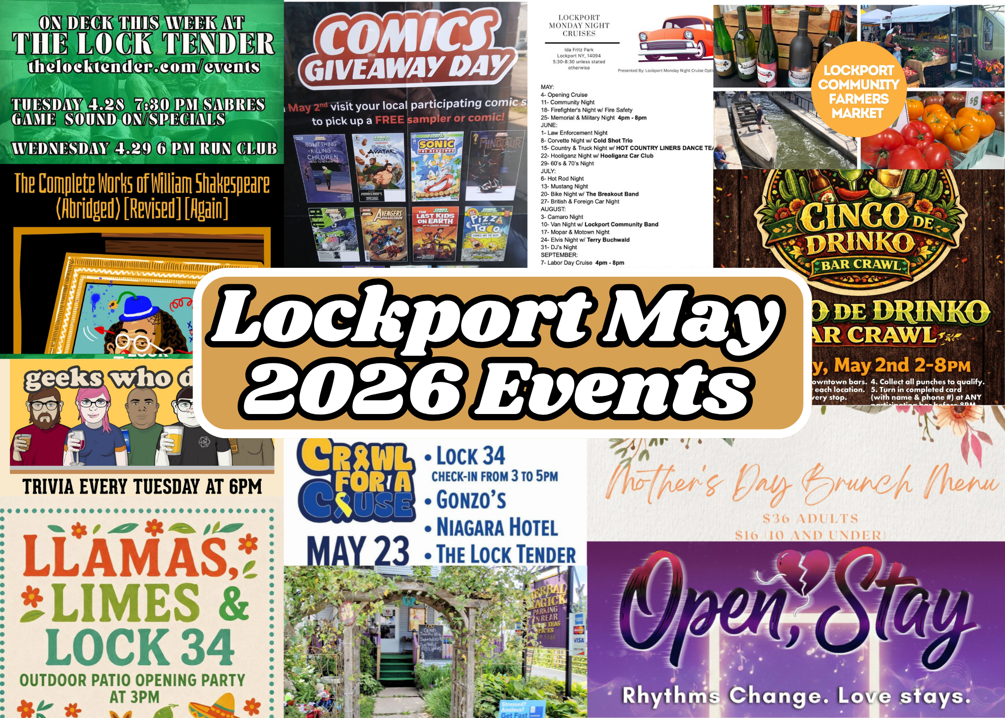 May 2026 Events in Lockport, NY