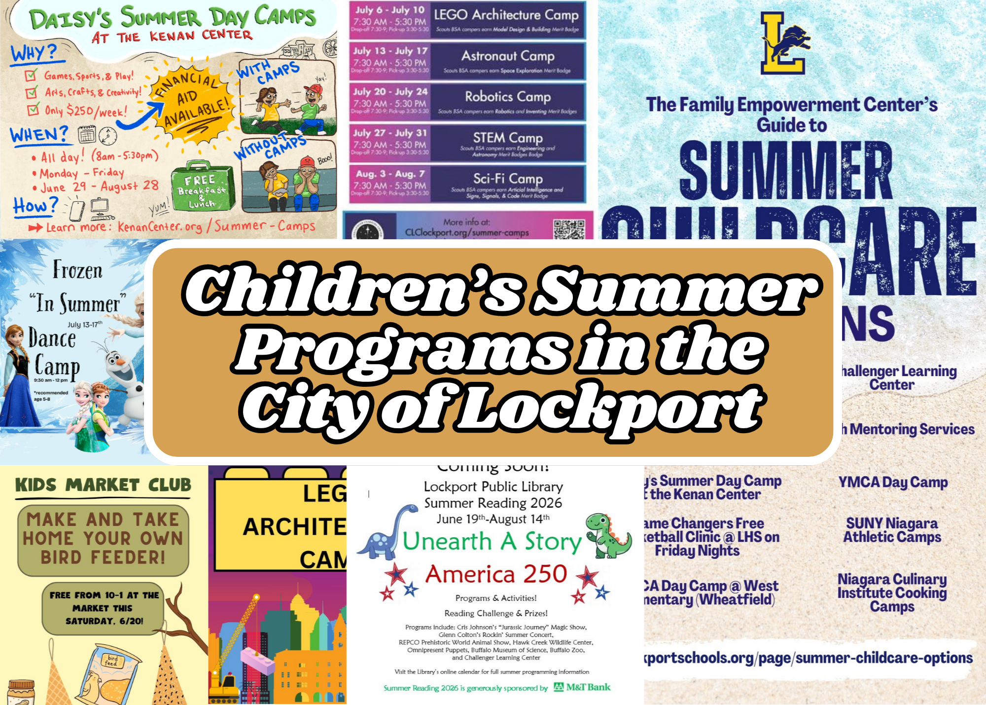 Children’s Summer Programs in Lockport