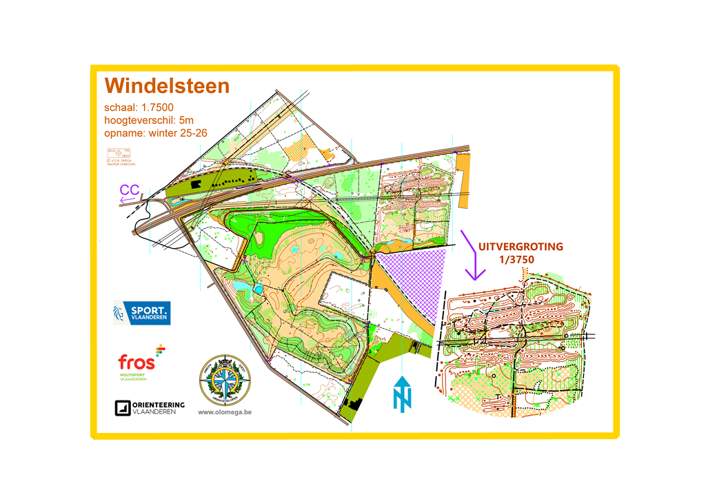 The making of kaart Windelsteen