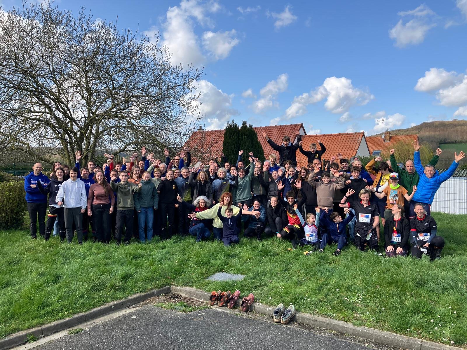 Team van Orienteering Vlaanderen nipt 2e in Interland