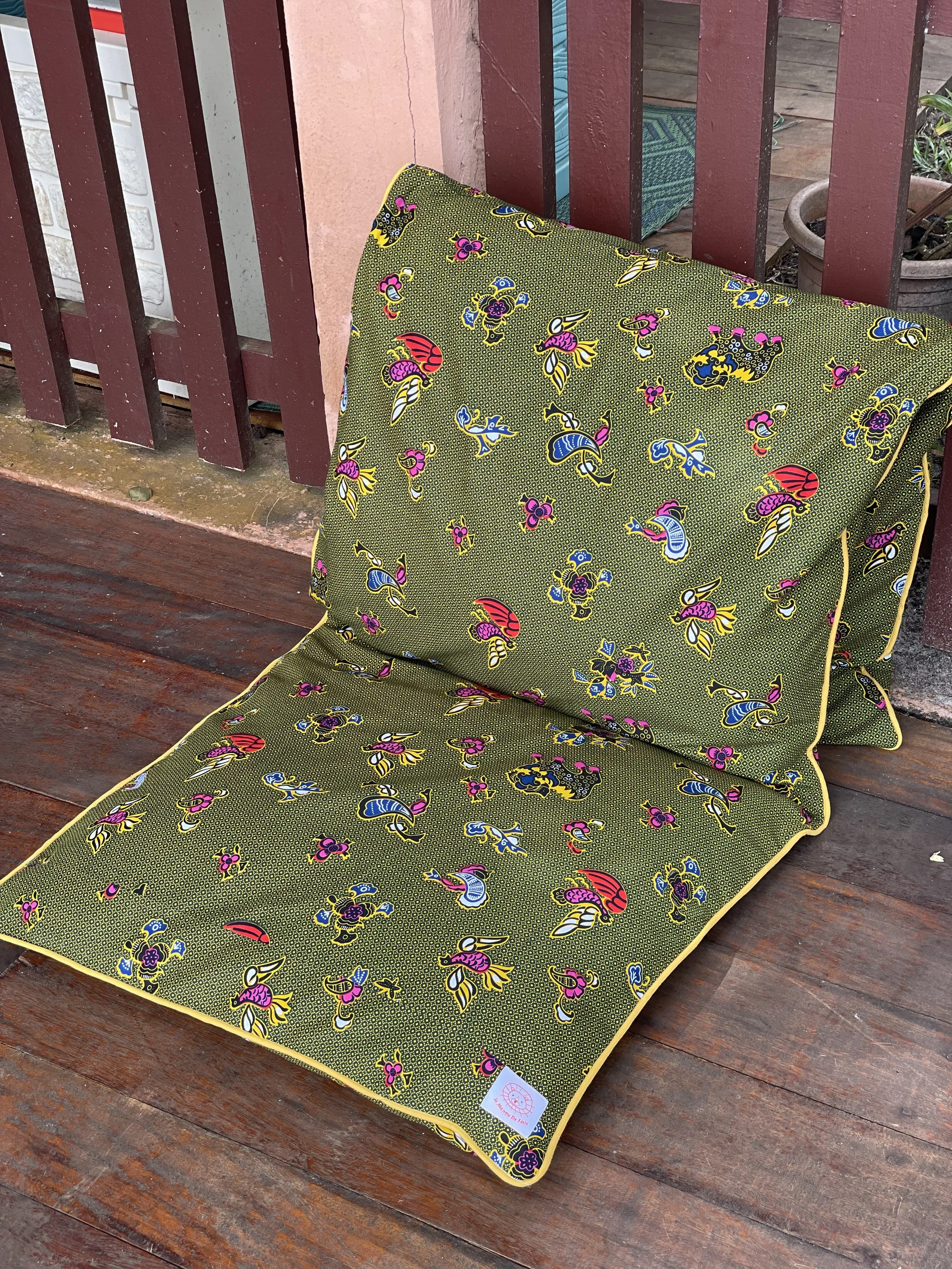 Petits dragons - Exemple avec mon coussin de sol