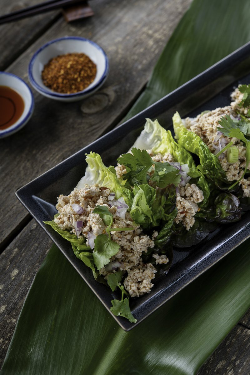 LARB LETTUCE TACOS