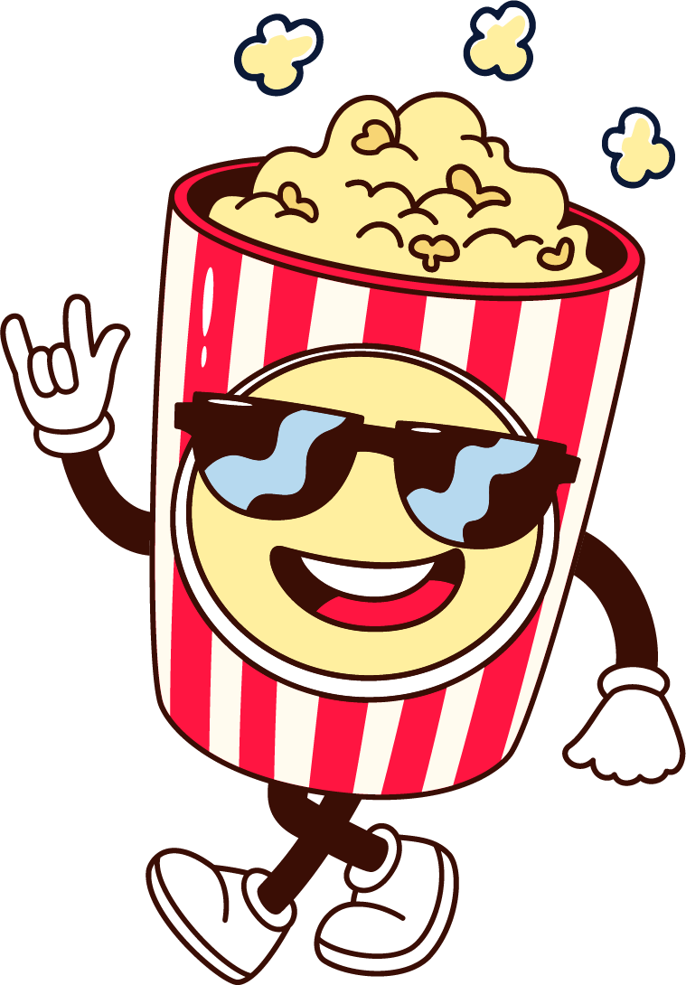 Summer at the Movies Popcorn Guy