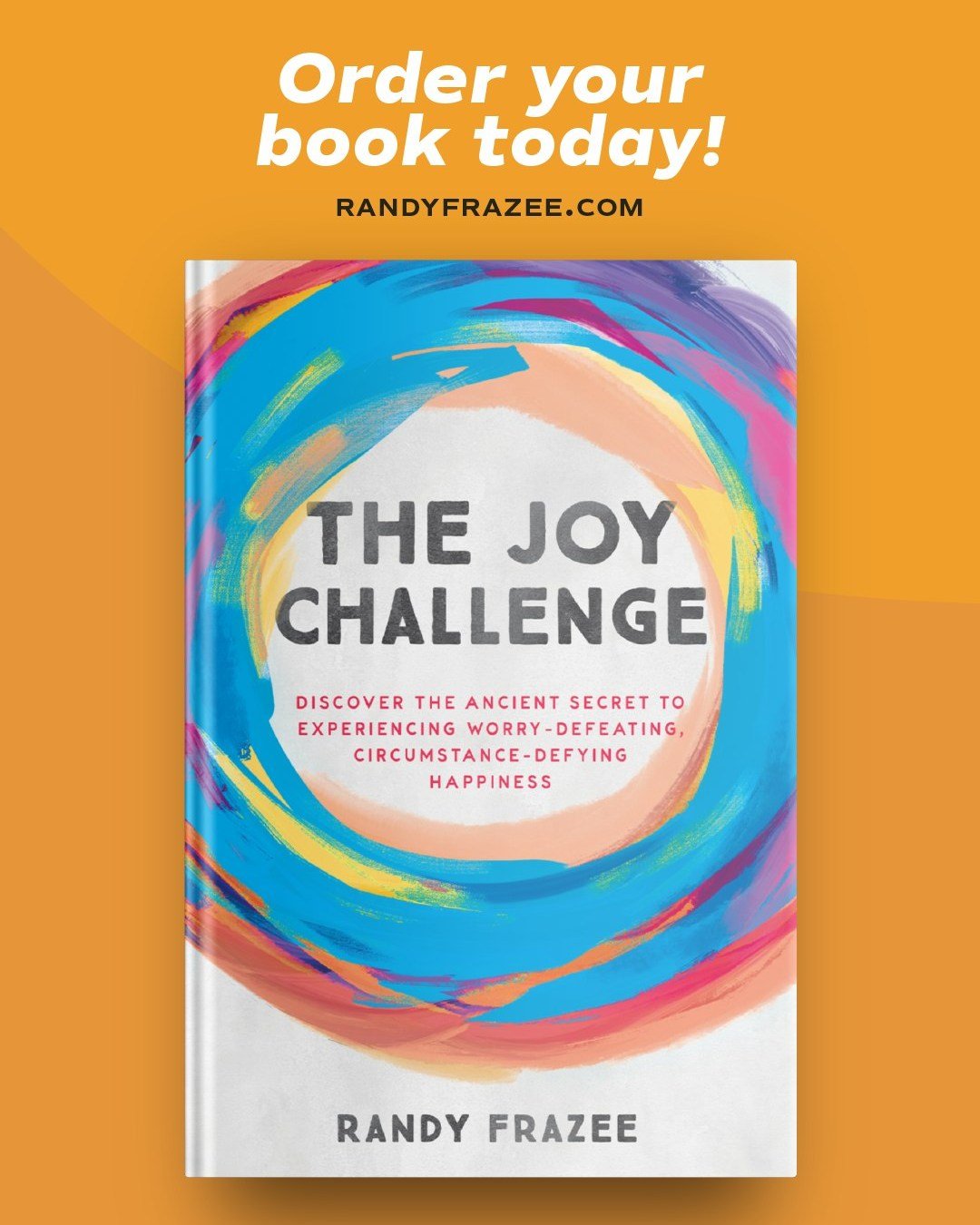 🎉 Pre-order your Joy Challenge book by May 9th
 
Pre-ordering the Joy Challenge book ensures you will receive your copy, guaranteeing access to this life-changing series. The Joy Challenge teaching series is a transformative experience designed to h