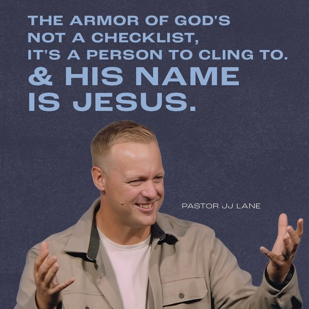 You don&rsquo;t need to strive to wear the armor&mdash;just stay close to the One who is your armor. His name is Jesus. 🙌