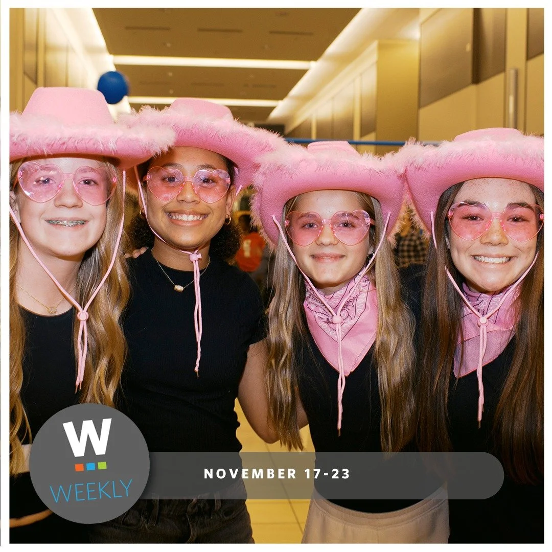 Check out this week's shortlist of upcoming events on our Westside Weekly!

Be the first to know about events at Westside by joining our location-based FB groups and signing up for our weekly eNews (find the signup at the bottom of westsidefamily.chu