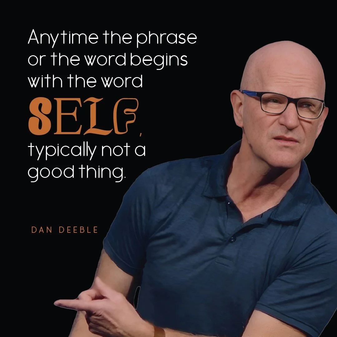 The more we chase &ldquo;self,&rdquo; the more we miss what God already provides.