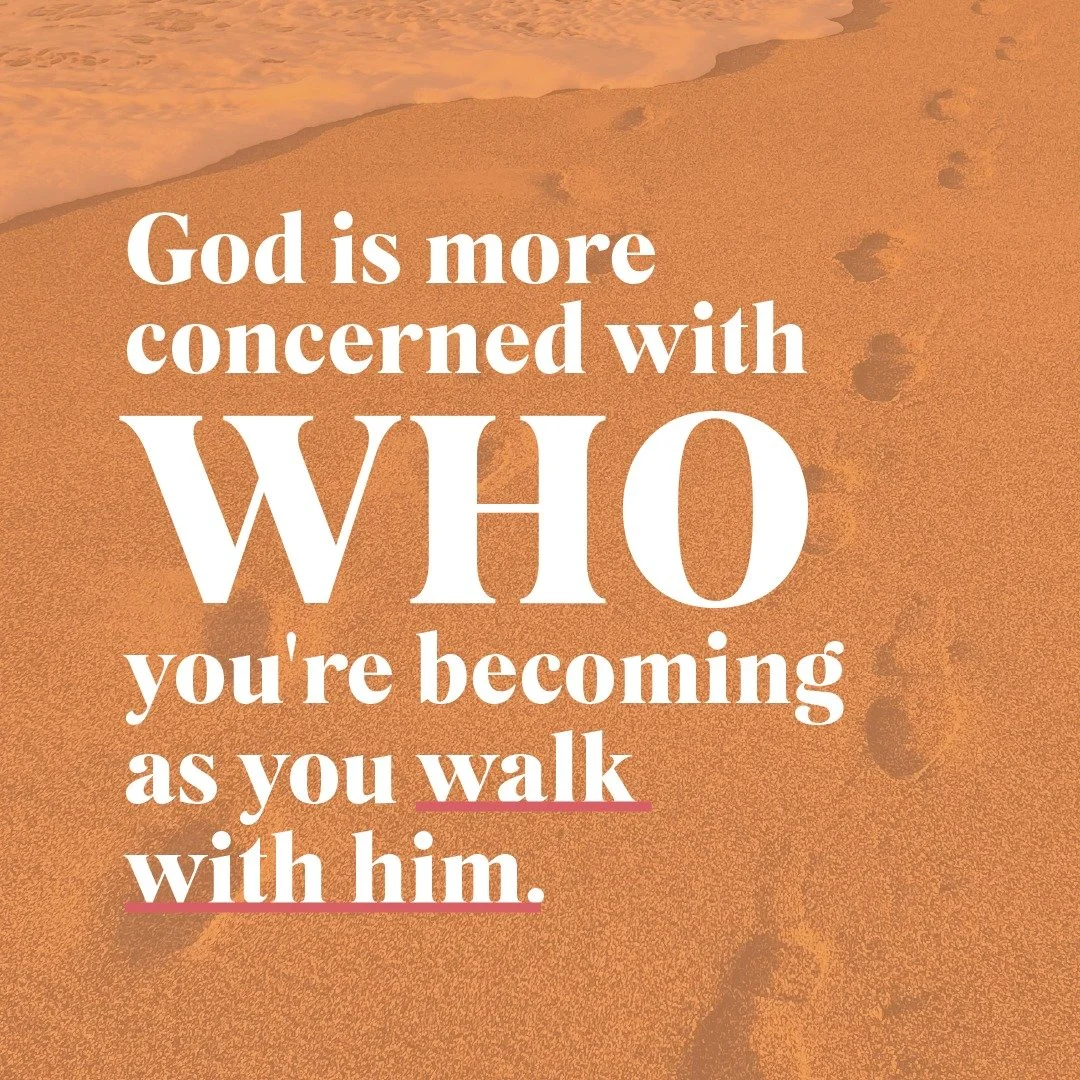 So much pressure is placed on getting life &ldquo;right.&rdquo;
But God&rsquo;s focus isn&rsquo;t just your choices&mdash;it&rsquo;s your character.
When you walk with Him, He does His deepest work within you.
