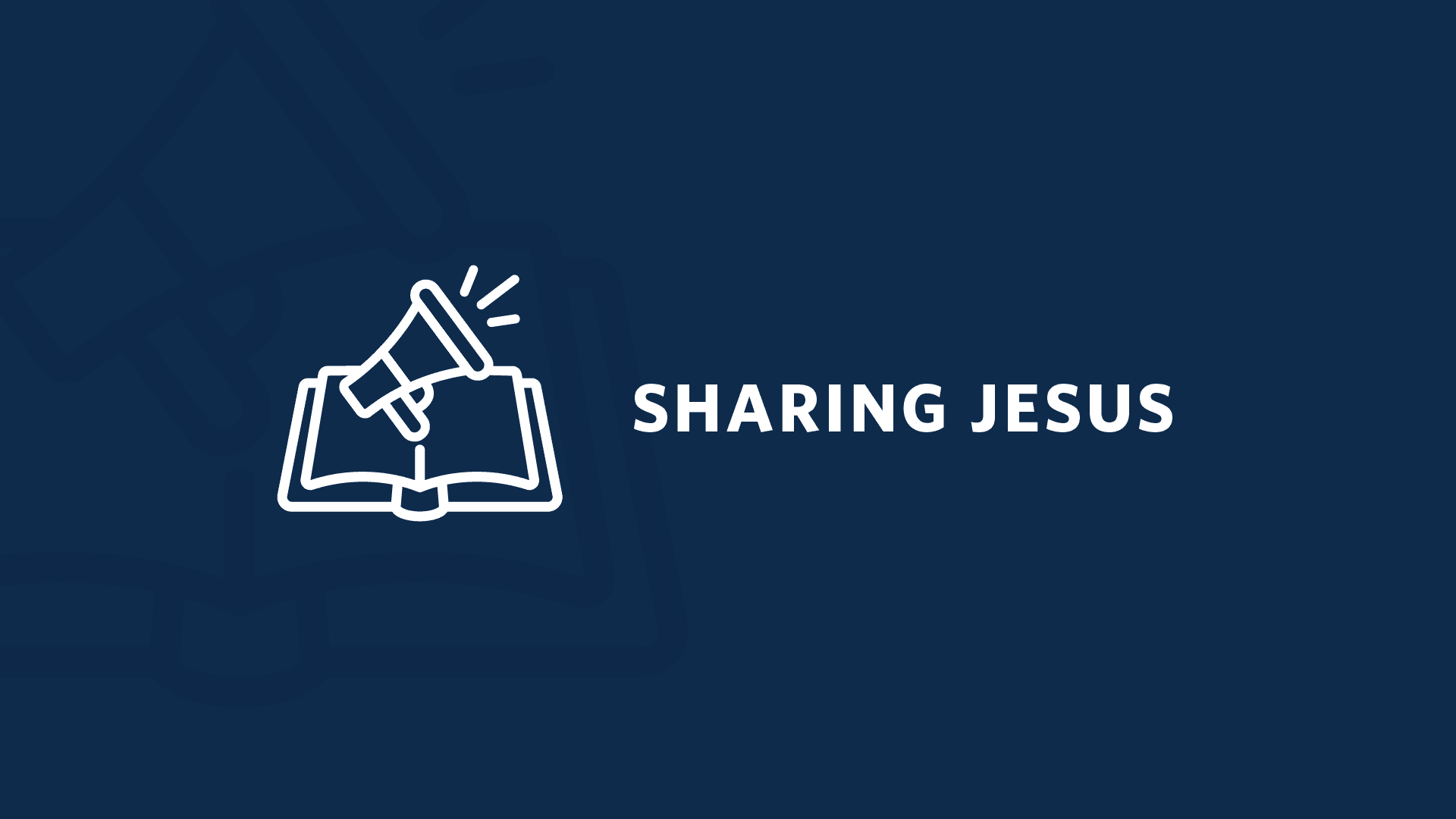 Sharing Jesus • Essential