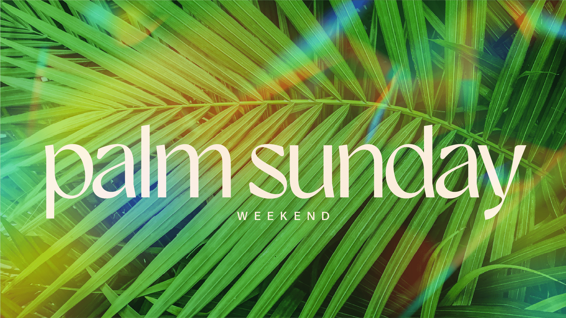Palm Sunday Weekend at Westside