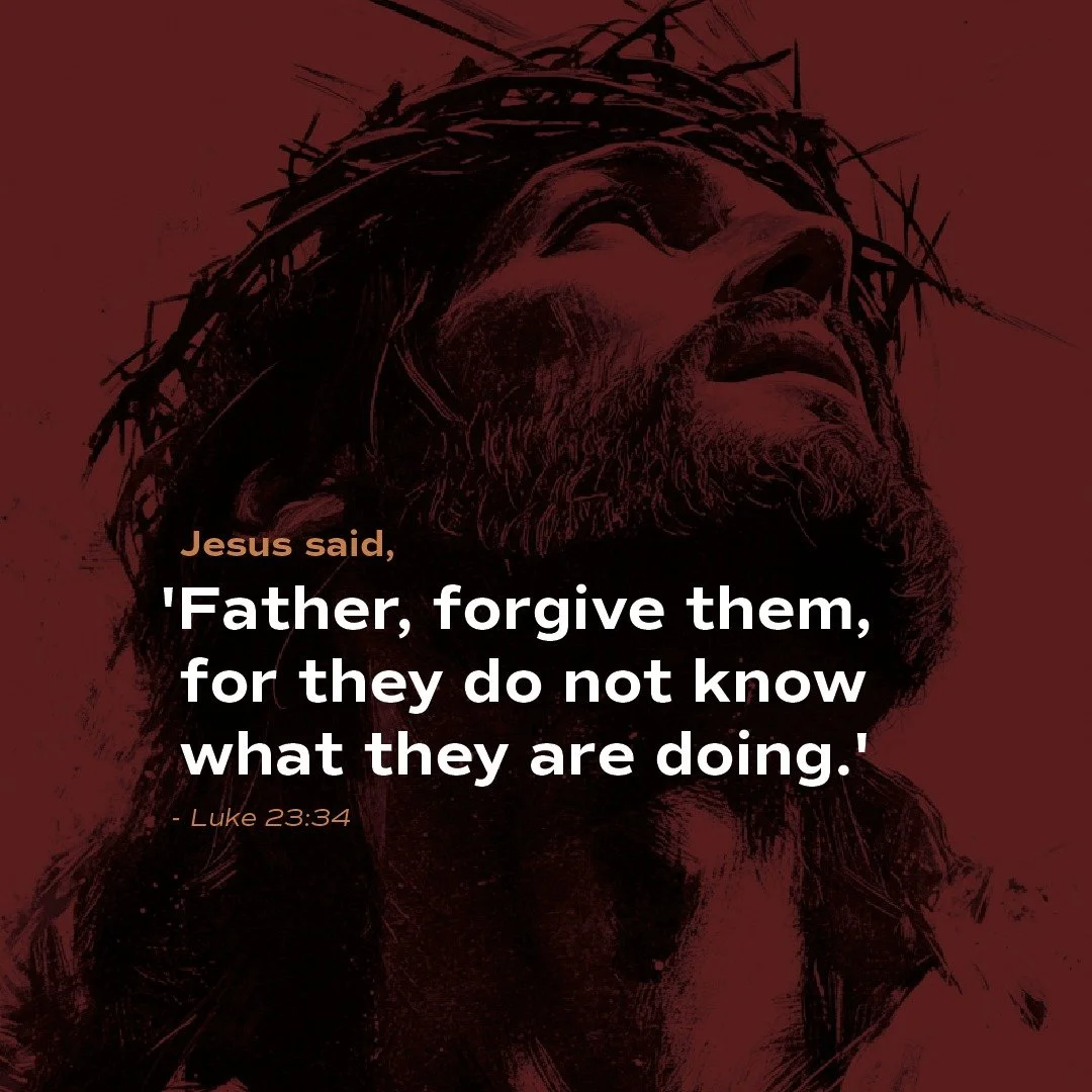 At the moment of greatest pain, He spoke mercy. That same mercy meets us today.