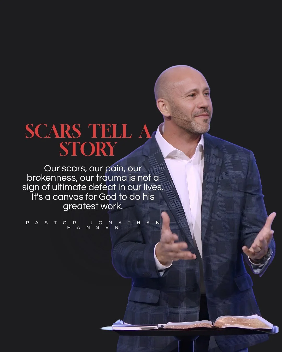 Stop hiding what God wants to use.

Your scars aren&rsquo;t the end of your story&mdash;
They&rsquo;re where His grace shows up the most.