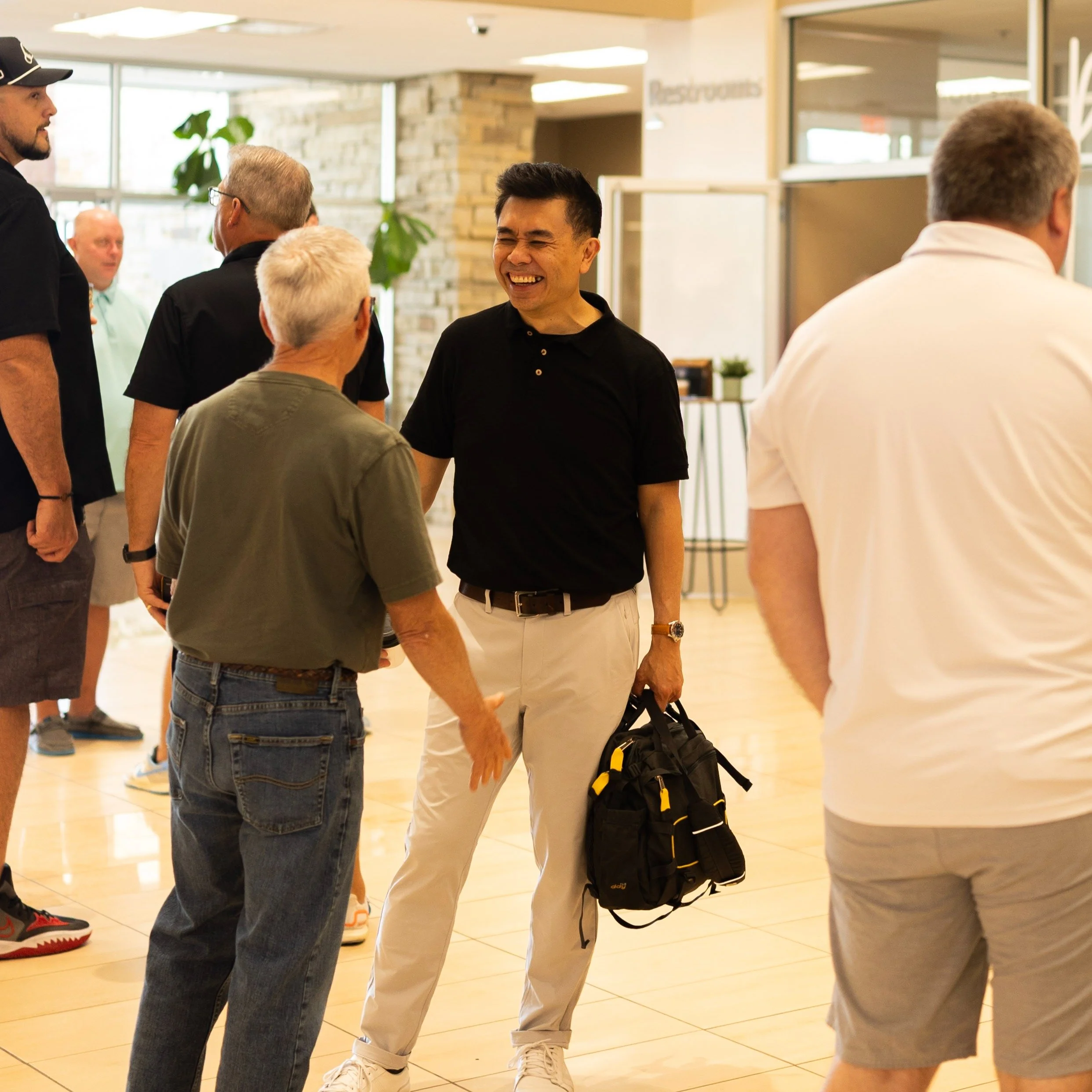 Smiles, community, and a place for you. 😊

Join us this Saturday at 5p &amp; Sunday at 8a, 9:30a, and 11a, or worship with us online from wherever you are!

This is the final week of our Stand Firm series, and we&rsquo;d love for you to be part of i