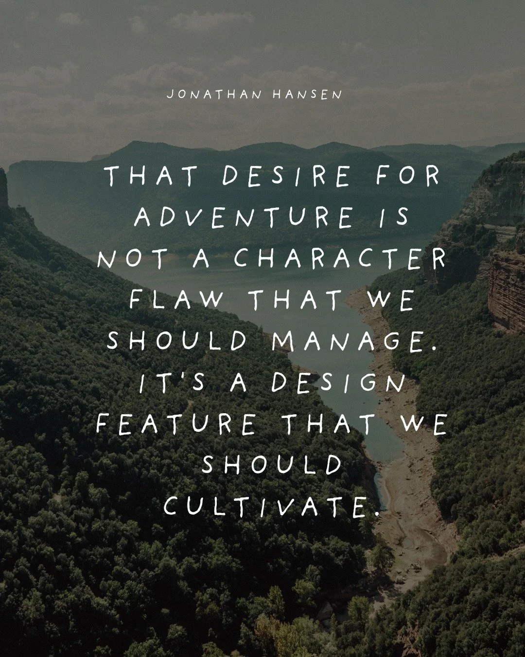 The adventure you're longing for may be pointing you toward the life God created you to live. Don't settle for comfort when you were made for more.