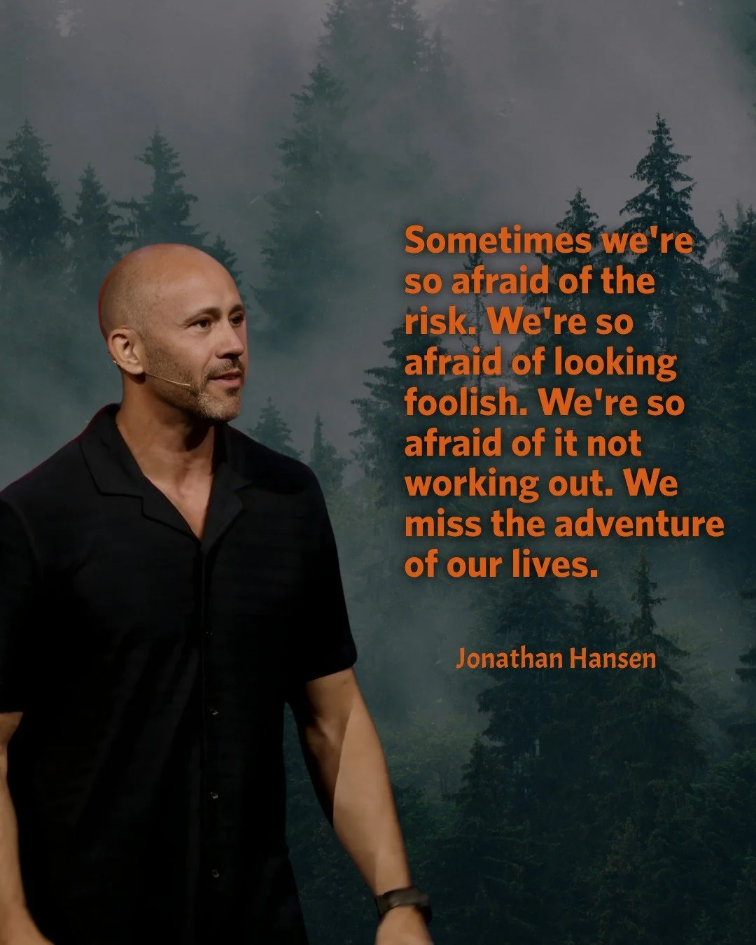 Sometimes we&rsquo;re so busy trying to stay safe&mdash;avoiding risk, avoiding embarrassment, avoiding failure&mdash;that we end up standing on the edge of the very life God is inviting us into.

But following Jesus was never meant to be safe. It wa