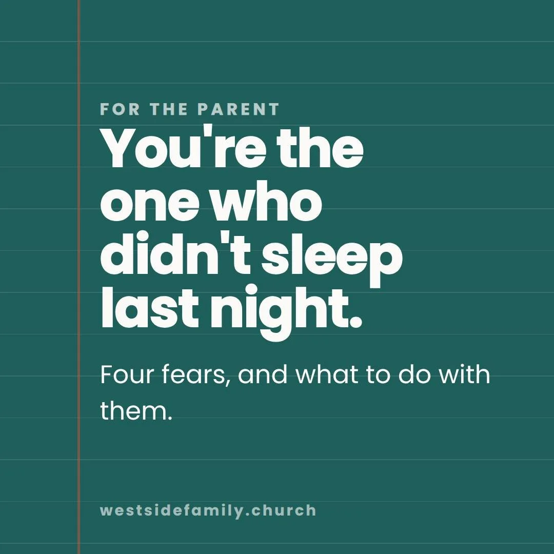 Some of us aren't nervous about the first day. We're nervous about the whole year.

Anxiety takes you places you've never been &mdash; rehearsing conversations that haven't happened, carrying a tomorrow that hasn't arrived.

Four honest fears. A pray