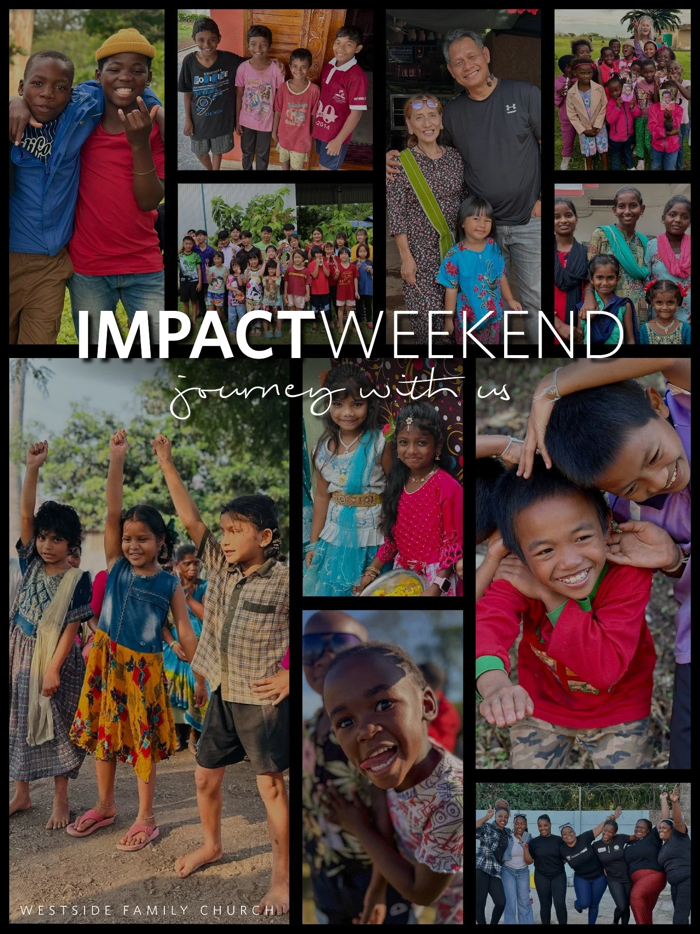 What if seeing what God is doing around the world changes the way you see your part in His mission? 🌍

Impact Weekend was a reminder that global impact isn&rsquo;t just for the people who go. We can all be part of what God is doing.

🌍 Sponsor a ch