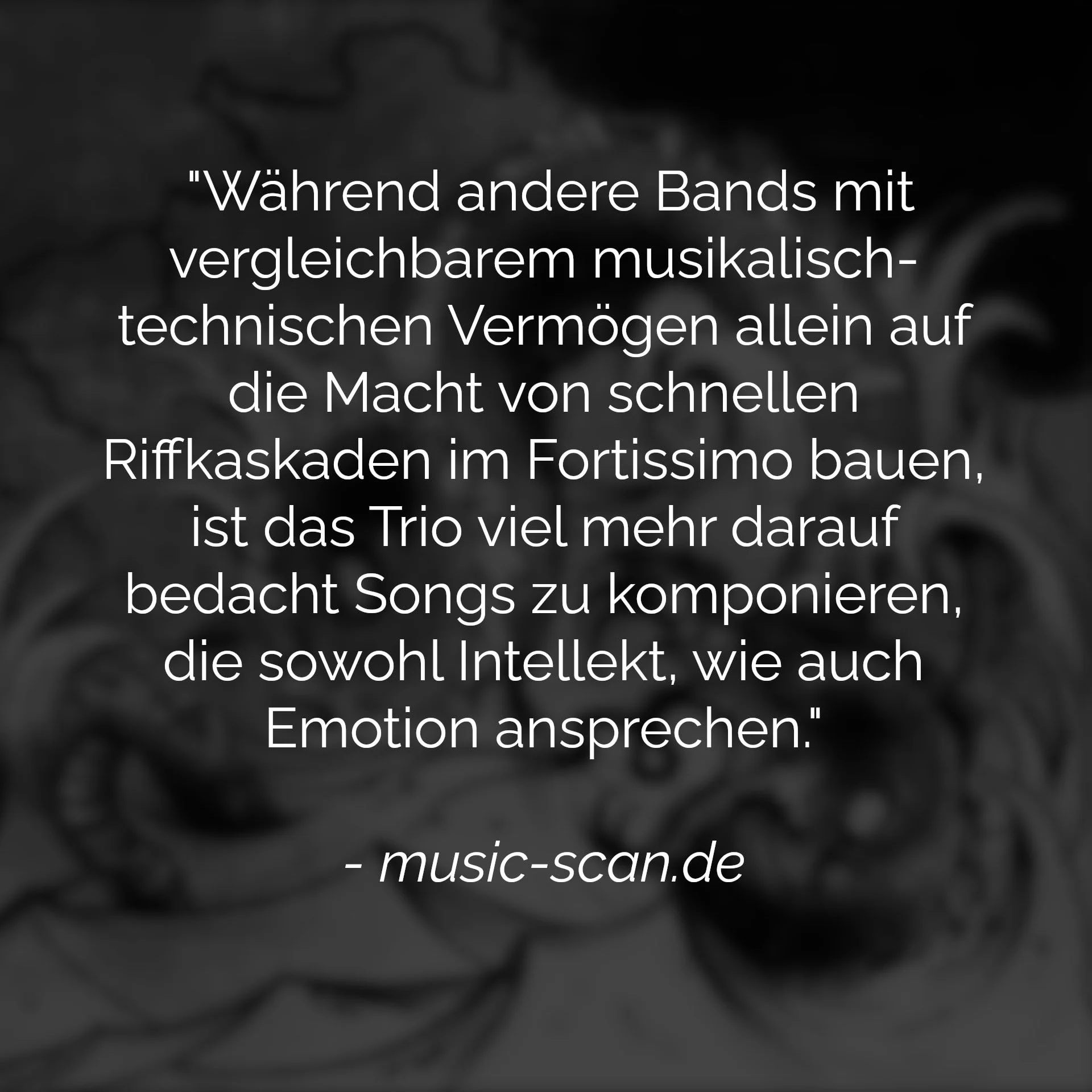 Something we didn't share with our followers yet: we got some nice reviews for our album "Wie der Regen faellt". This is an excerpt from the music-scan.de review!
 #merch #album #prog #musician #drums #bass #metal #jazzmetal #band #deathme