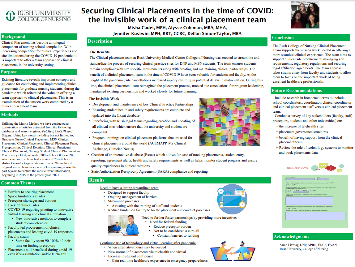 Poster Hall — Rush System Research/EBP Symposium 2021