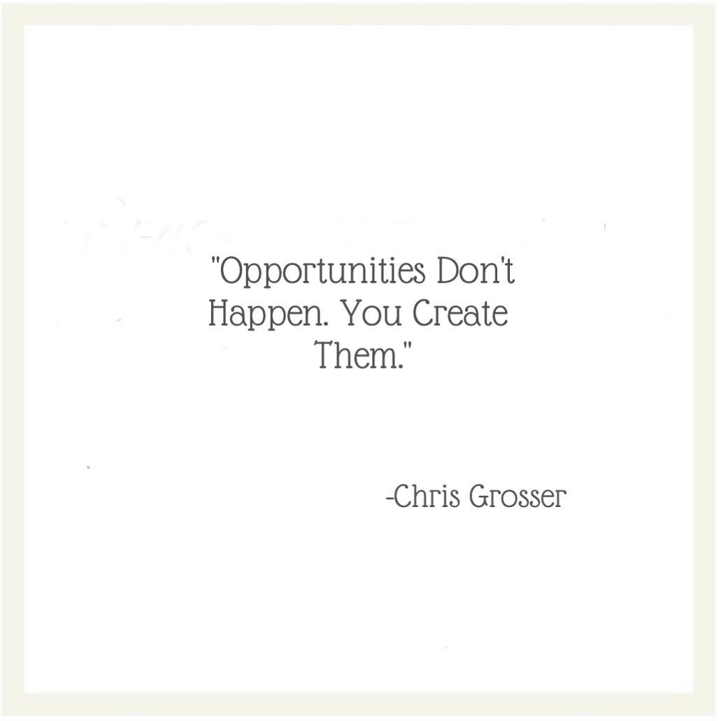 Life is too short to be waiting for opportunities to come knock on your door. Successful people do what unsuccessful people are not willing to do. Driven by passion and conviction, they fearlessly dedicate time to make their dreams happen, rather tha