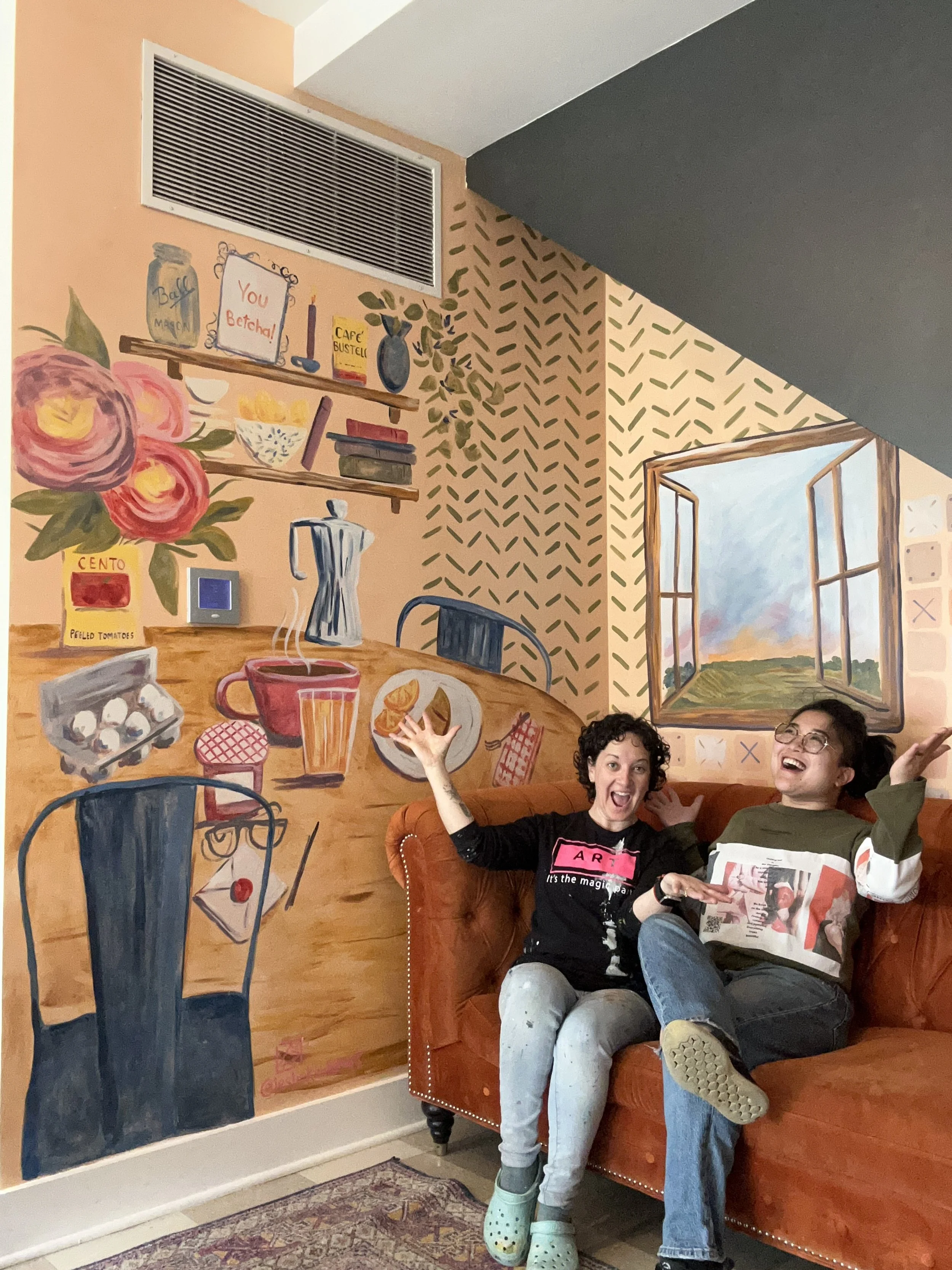 Hopscotch Baker "Instagramable" wall, Champaign, Illinois