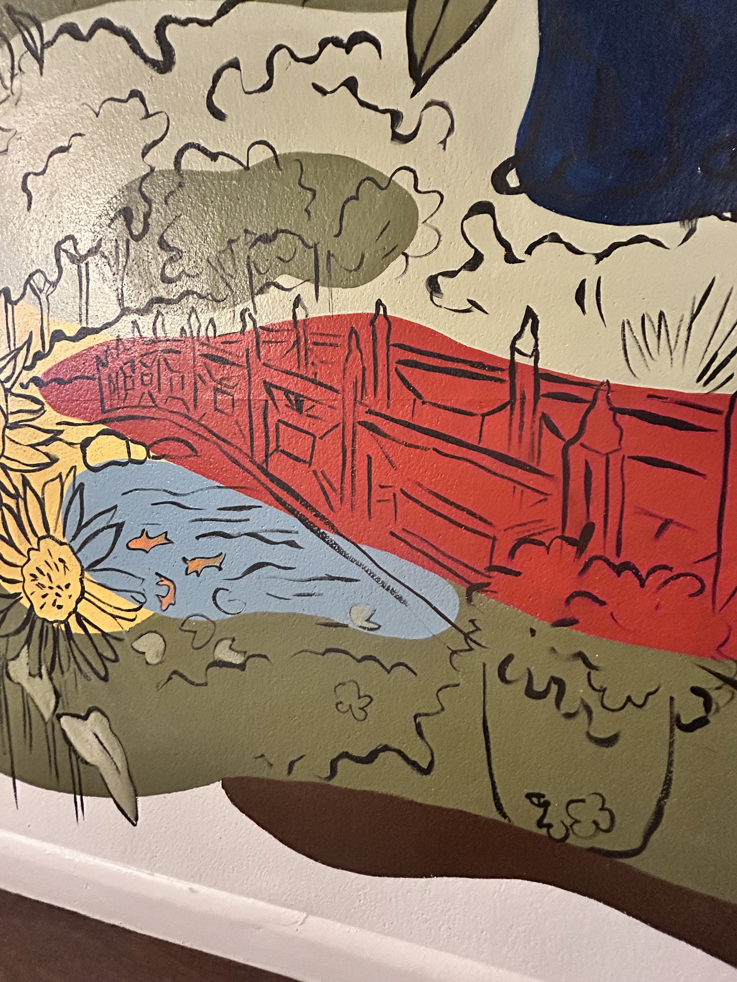 landmark mural detail