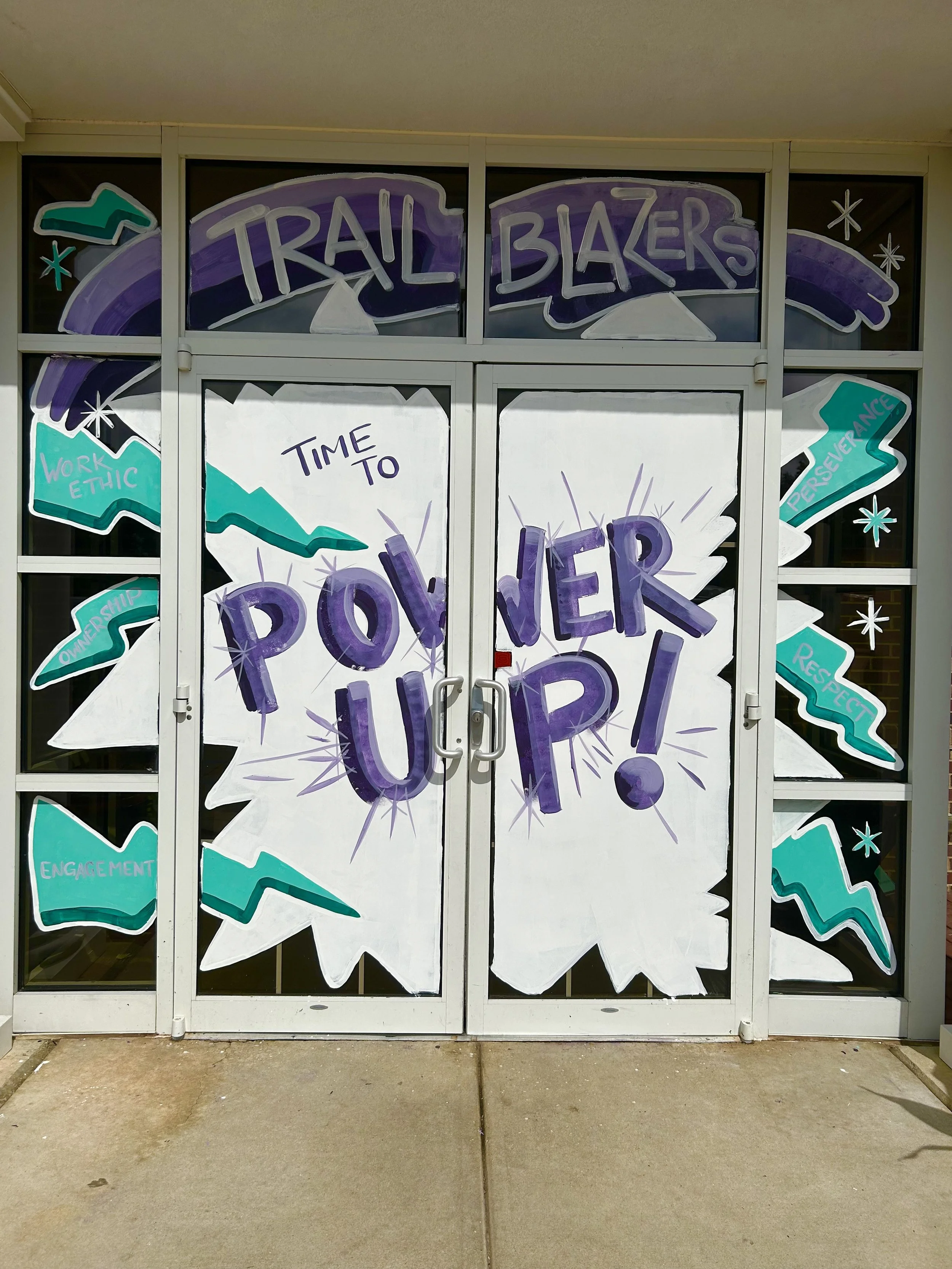 Back to School Welcome Windows at Next Generaltion School