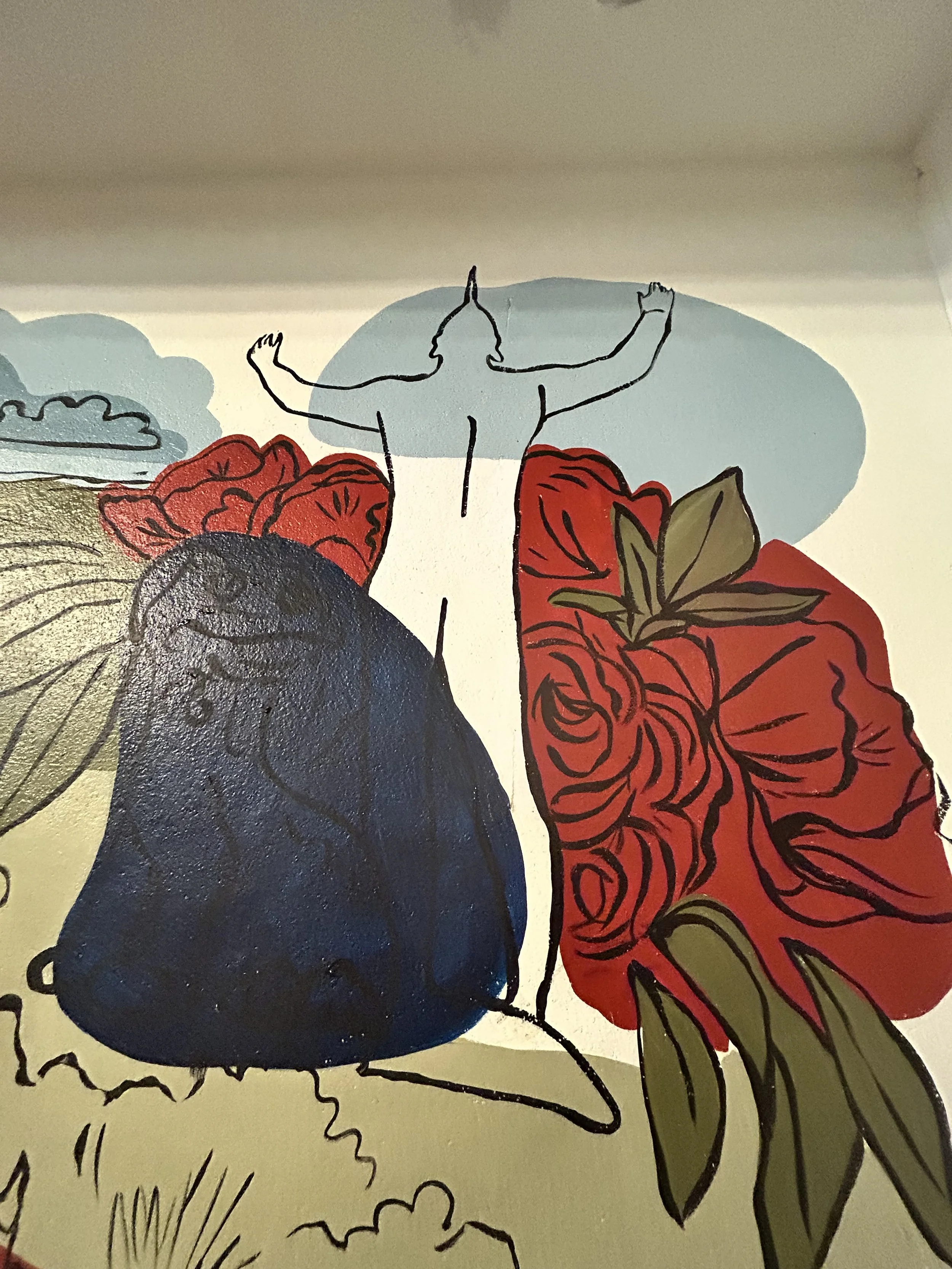 landmark mural detail