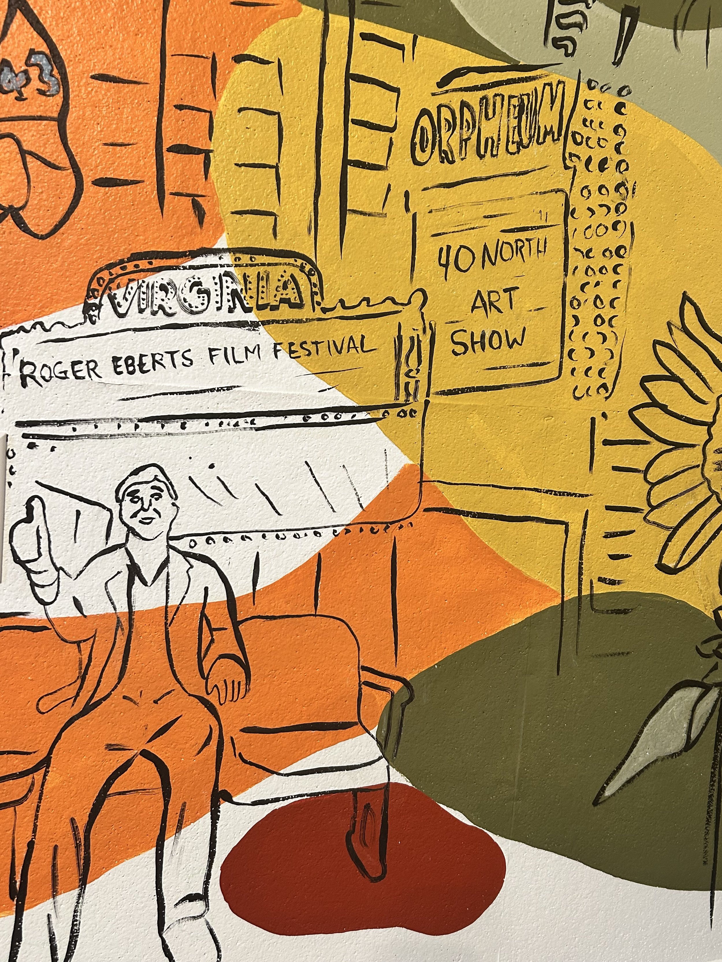 landmark mural detail