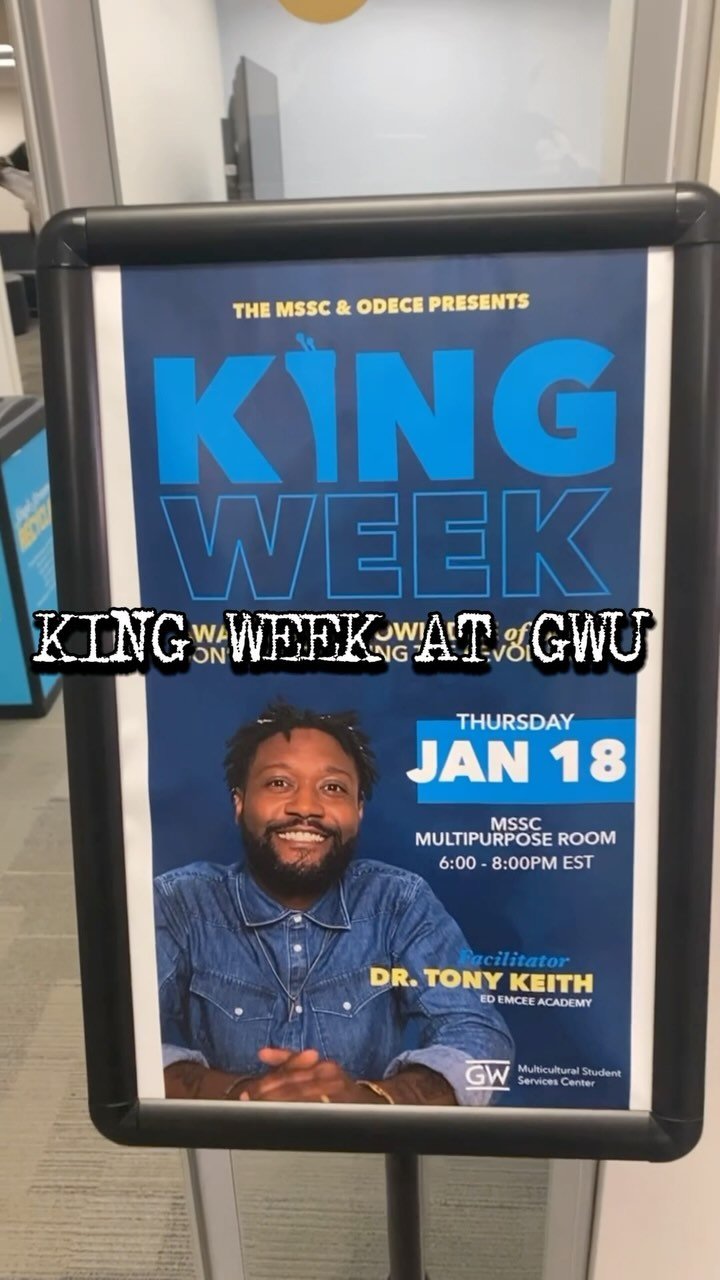 Last week, we joined our friends @gwmssc on campus to celebrate their King Week and it was an amazing experience. We had a great conversation about our favorite element of Hip-Hop, which is Knowledge of Self. We also discussed the importance of stayi