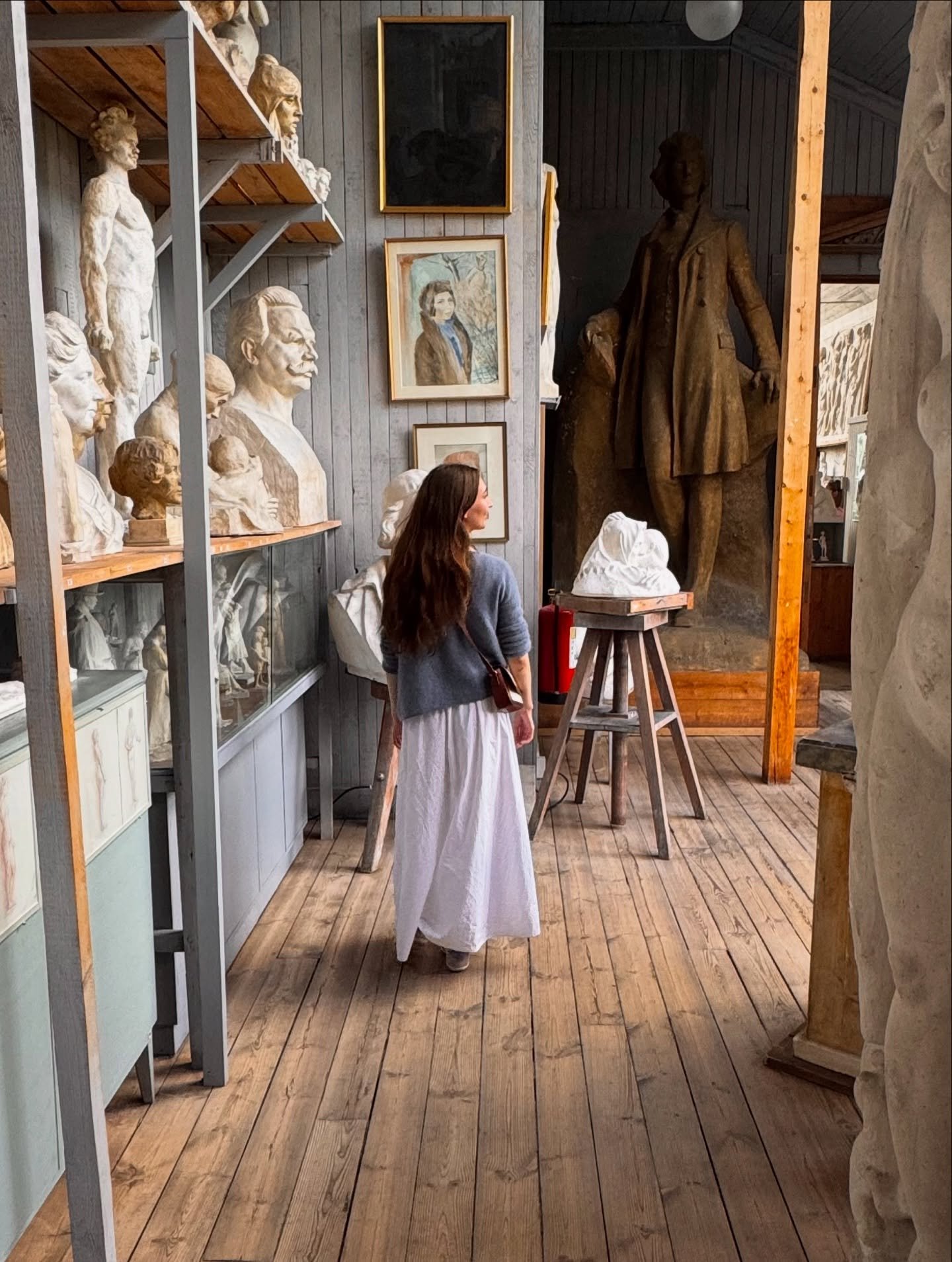 Moments from Stockholm and three unique places I will visit again next time: 
@carleldhsateljemuseum Beautiful small ateljee in a charming area. This place is like stepping inside a movie scene. Must be one of the most beautiful museums I&rsquo;ve ev