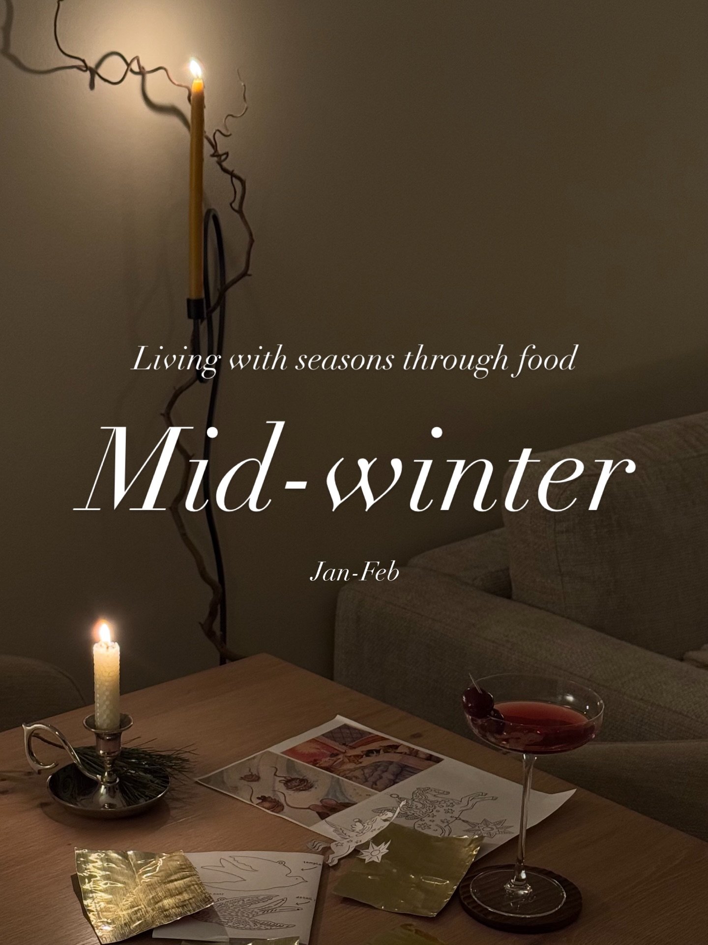 The days are slowly getting longer, but the cold deepens. What should guide our cooking at this time of year?

This is not the season of variety, but rather of leaning into your basics and familiar flavours to support you through the days. Brighter d