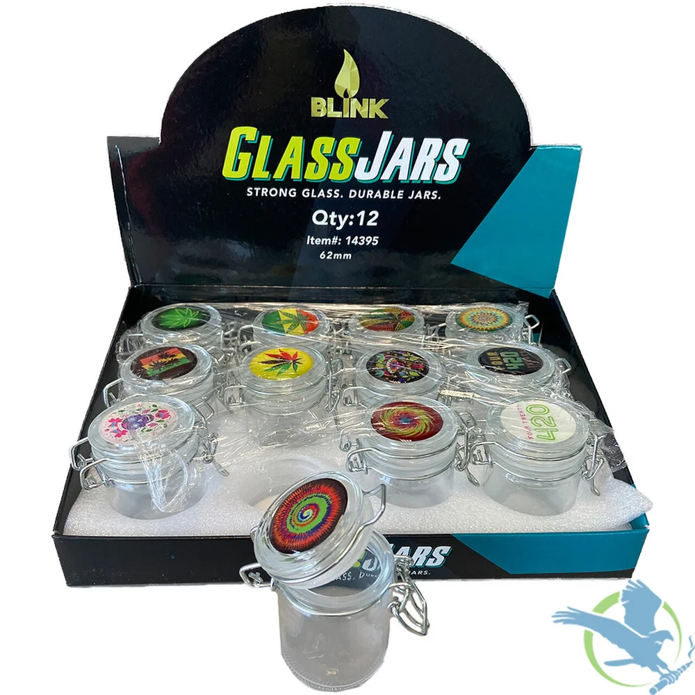 Blink Glass Jar  G&J SMOKE & VAPE SHOP