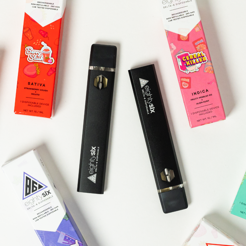 EightySix Delta 8 Disposables — G&J SMOKE & VAPE SHOP