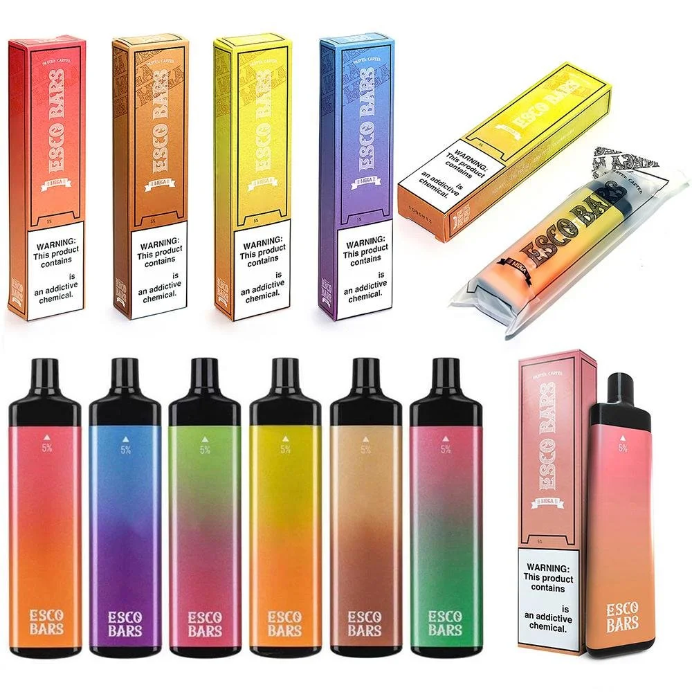 Esco Bars Mega Disposable Vape - 5000 Puffs  G&J SMOKE & VAPE SHOP