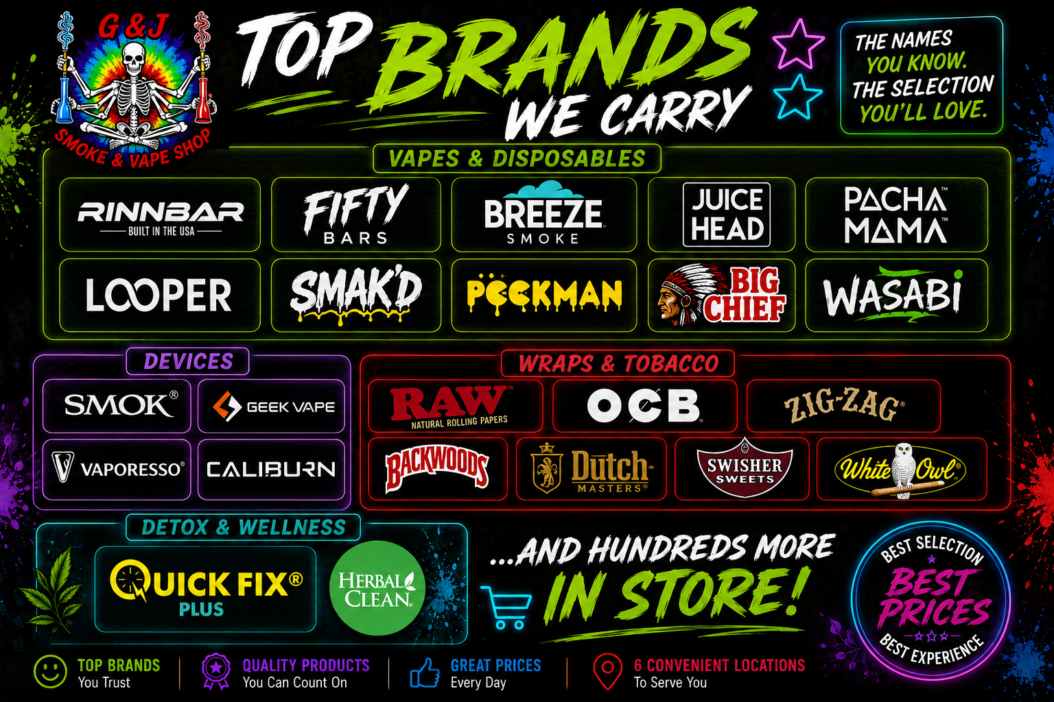 G and J Smoke and Vape Shop
