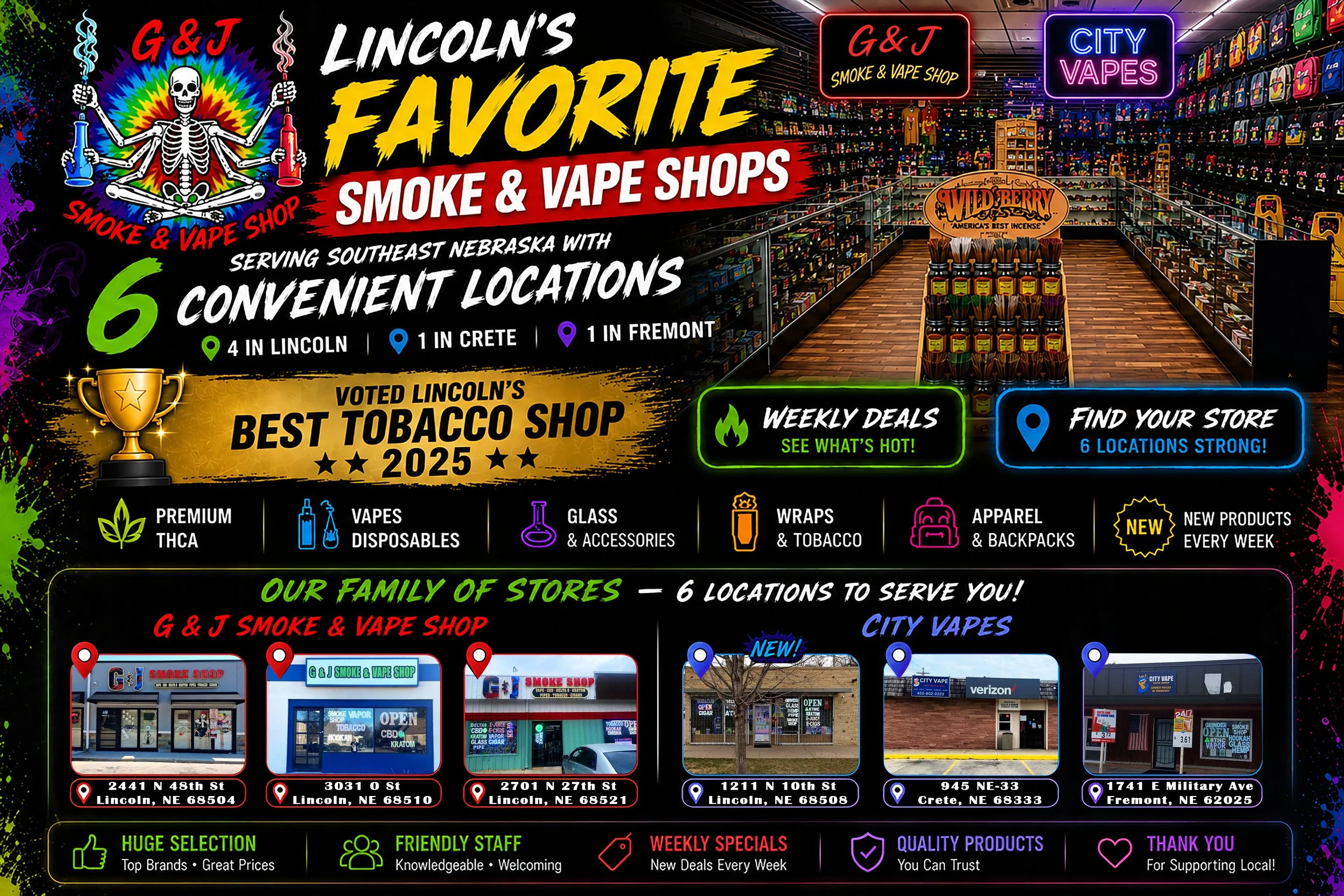 G and J Smoke and Vape Shop