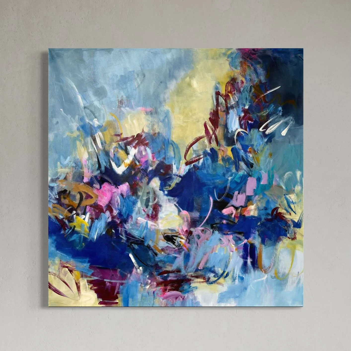 &ldquo;Dancing With All My Ghosts&rdquo;

Acrylic on gallery canvas | 36x36 | available 

At least my ghosts have rhythm? We&rsquo;ll be over here dancing through the long winter. ❄️