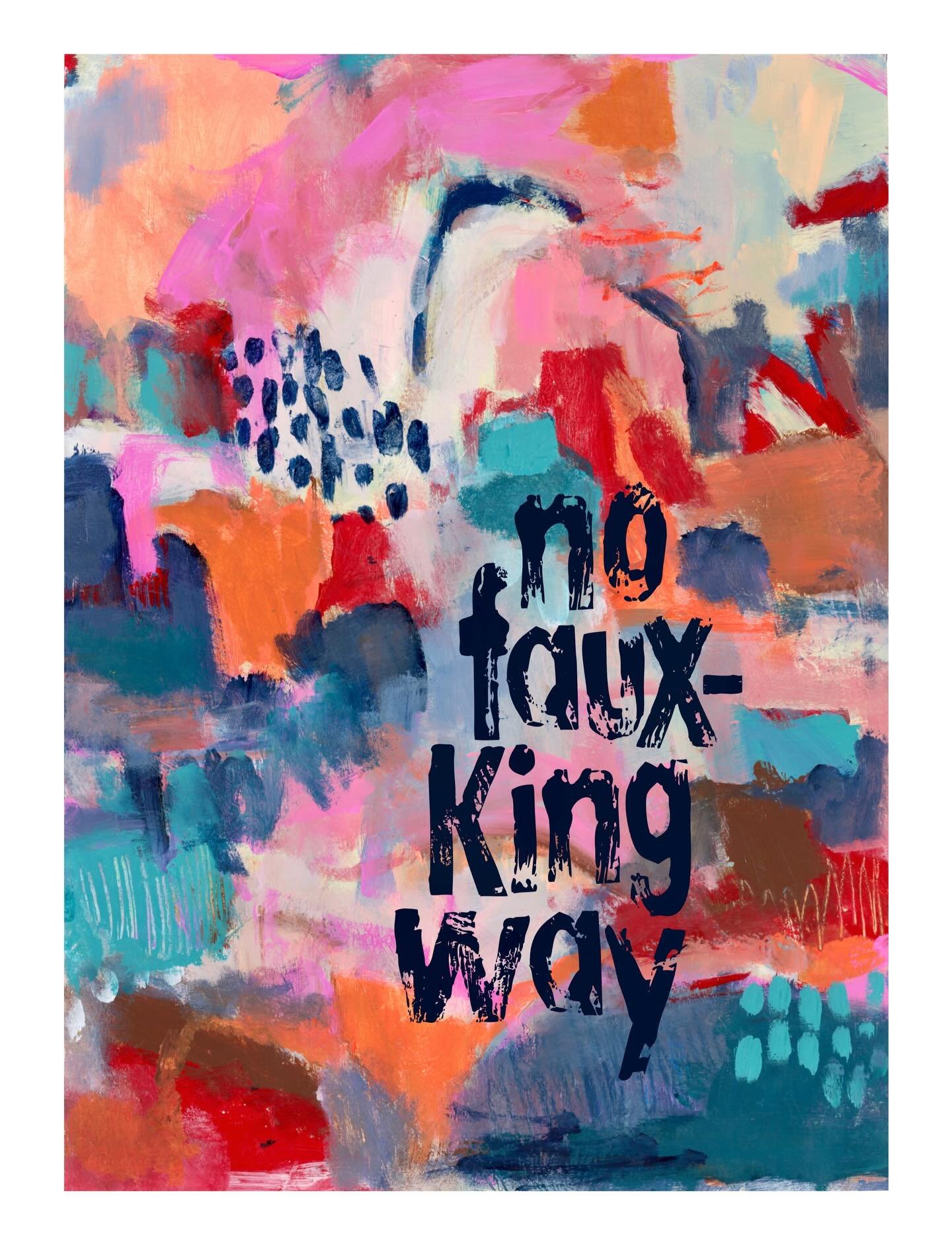 No Kings Day. Let&rsquo;s protest today and not stop there!

Stop 🧊. Speak up for people with less access than you. Listen to Black, Brown, and Trans people. Believe them. Amplify them. Shop small. Petition. Write. Call.&nbsp;Donate.  
Resist. Art i