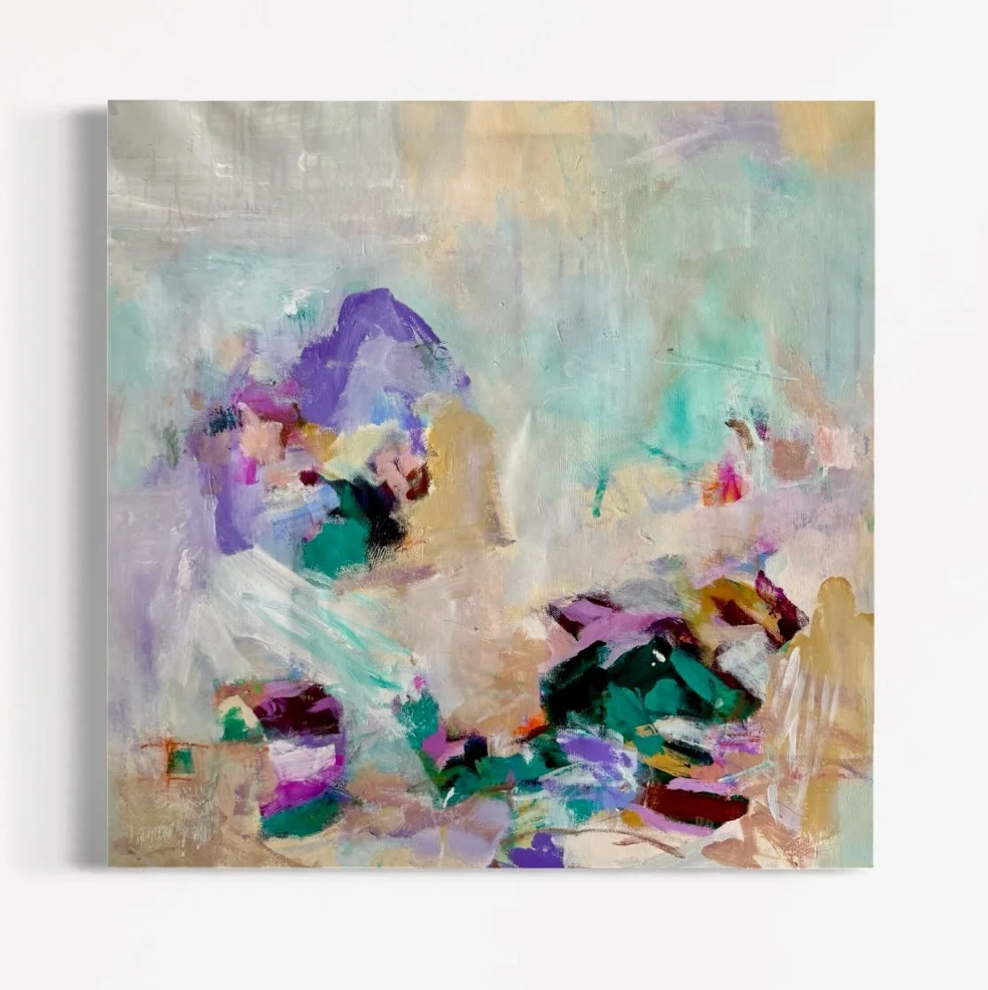 After > before (in the messy middle) 🎨✨

This one went through major changes and layers galore. I almost quit on it halfway, but I kept pushing, covering, repainting, and letting the chaos settle.

Sometimes the best parts only show up after you 