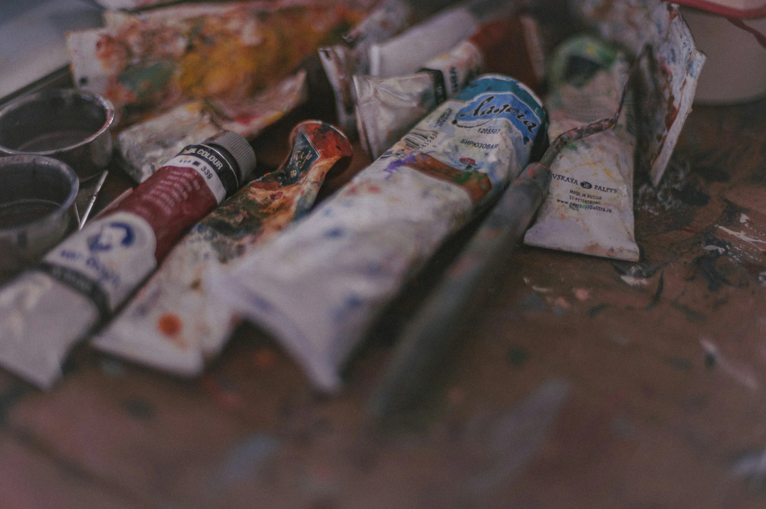 Acrylic Painting: Lyrics and Poems (Ages 14+) - Fall 2 Week Workshop