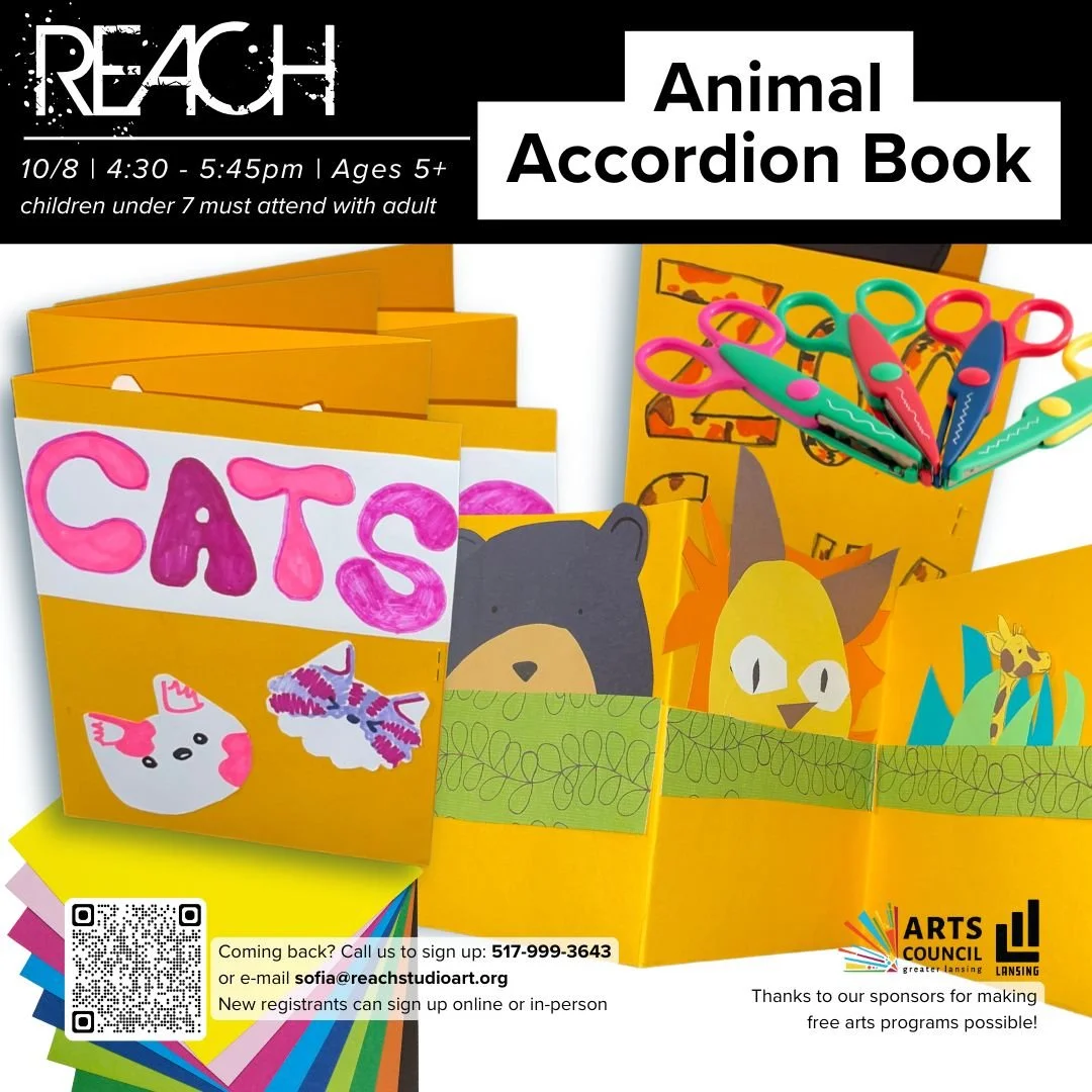 Walk-In Wednesday OCTOBER 8 - Animal Accordion Book